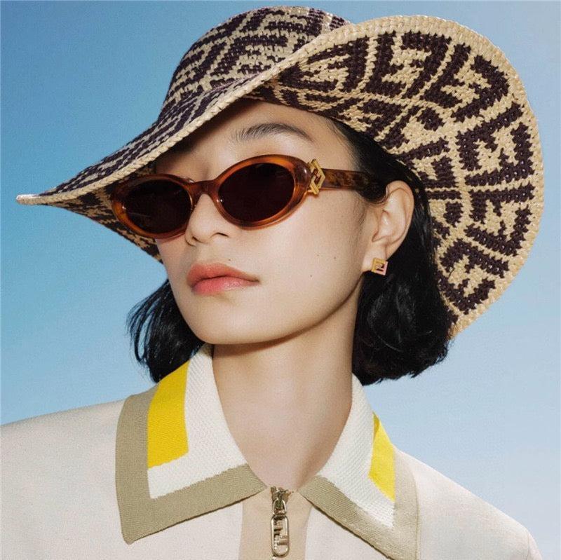 FENDI FF 40140 FF Diamonds acetate Sunglasses✨