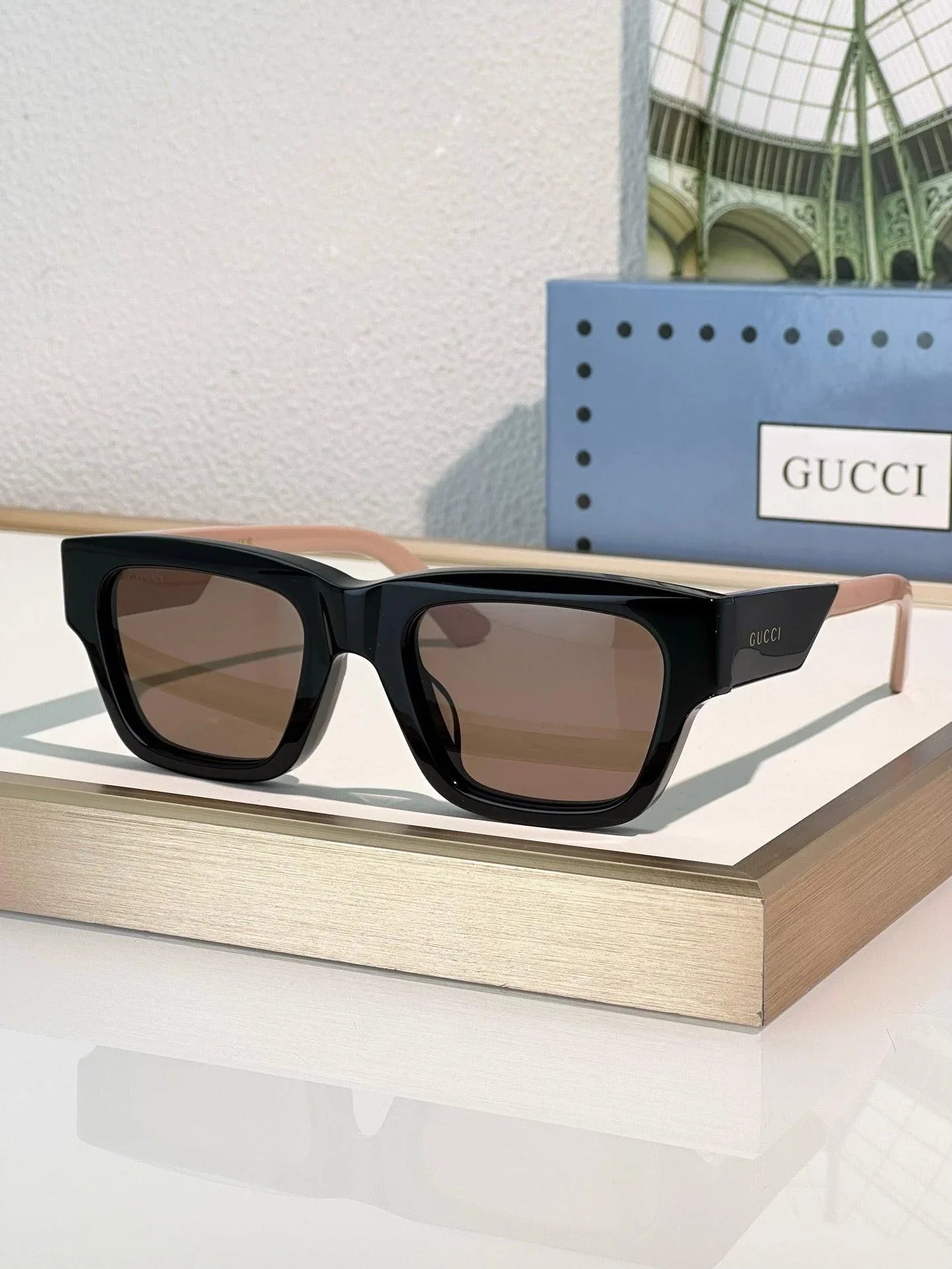 GUCCI GG 1668 LOW NOSE BRIDGE FIT Sunglasses ✨