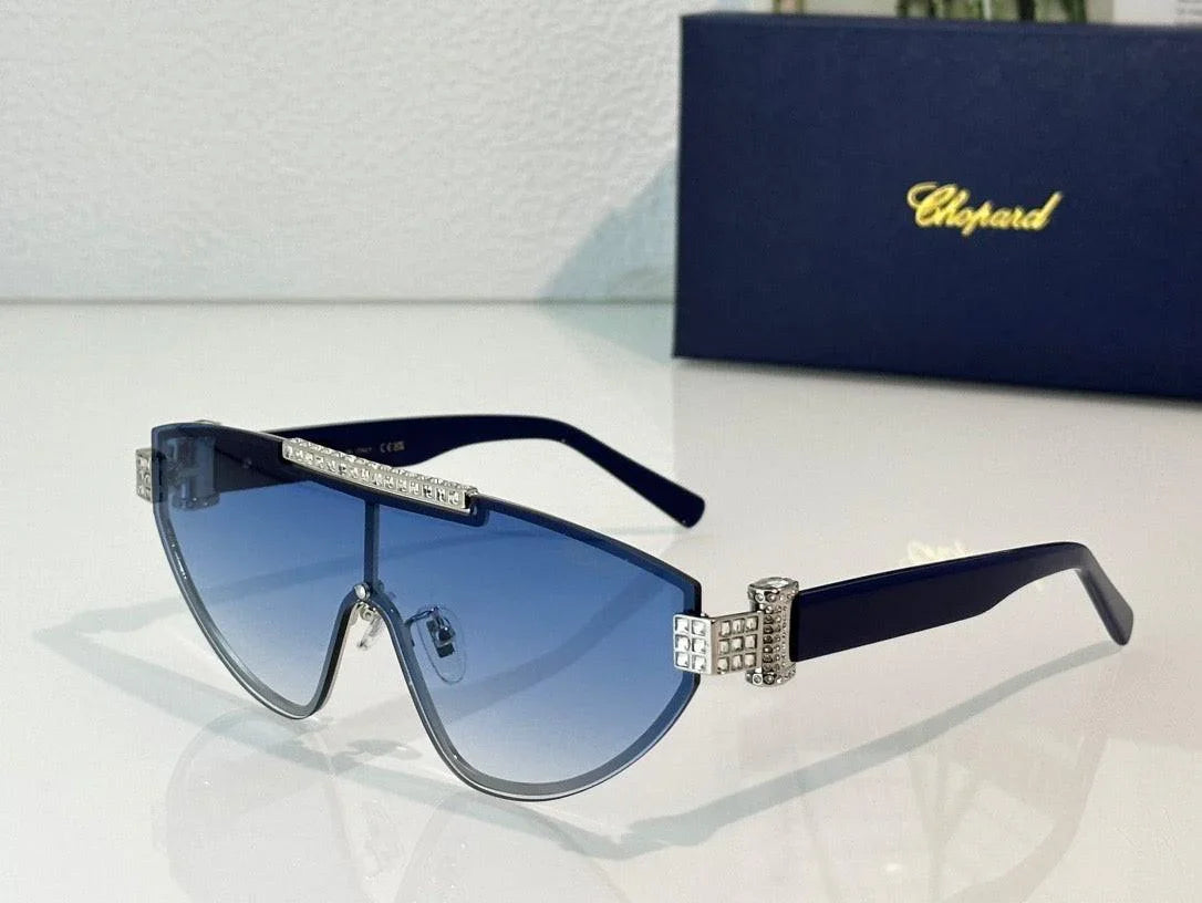Chopard Limited Edition SCHF09S Swarovski Crystals Sunglasses ✨