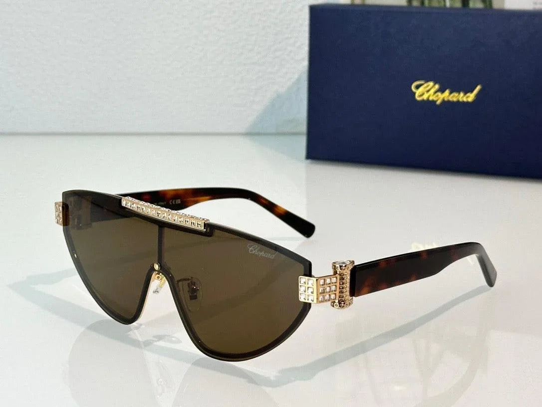Chopard Limited Edition SCHF09S Swarovski Crystals Sunglasses ✨