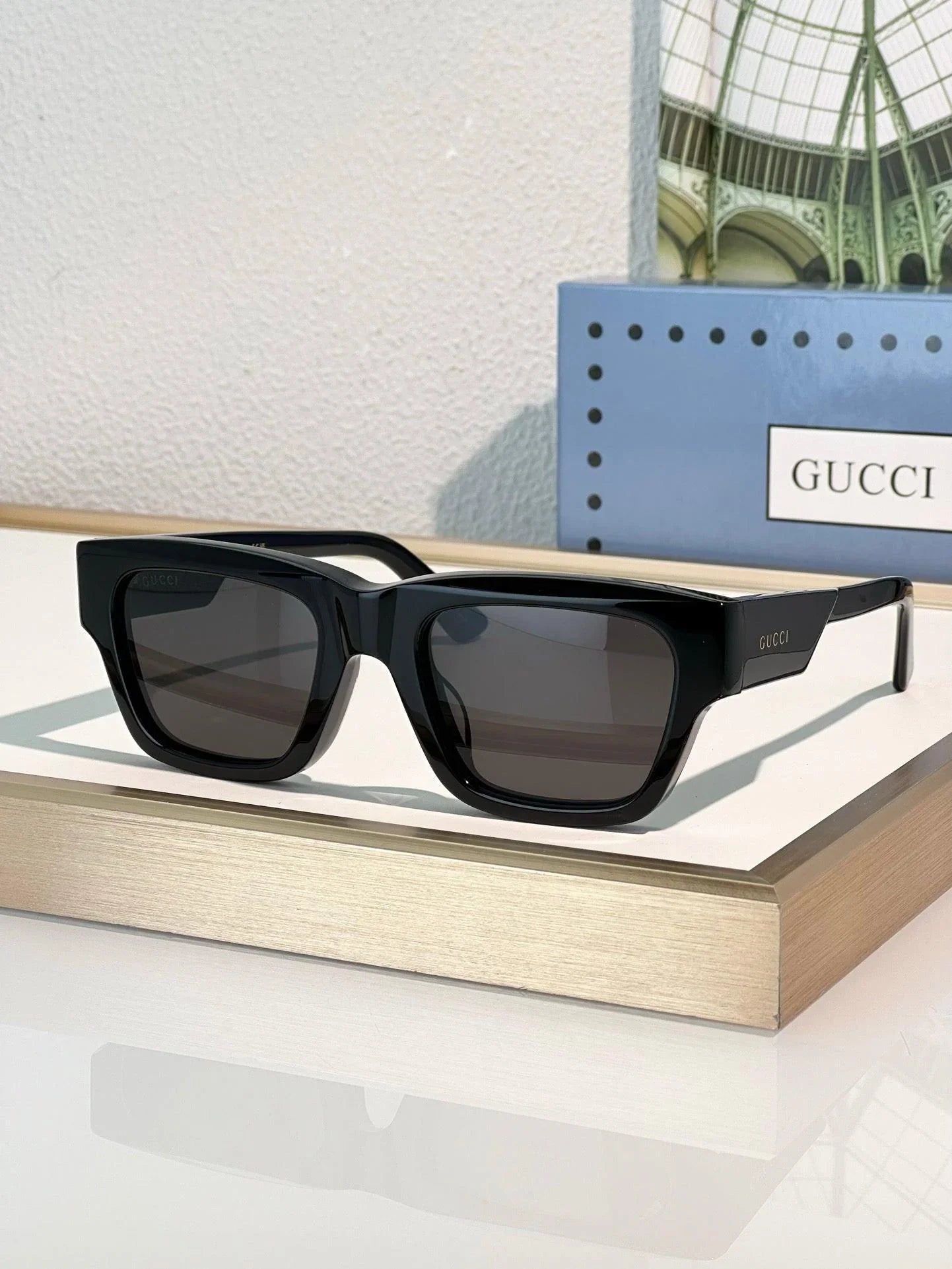 GUCCI GG 1668 LOW NOSE BRIDGE FIT Sunglasses ✨