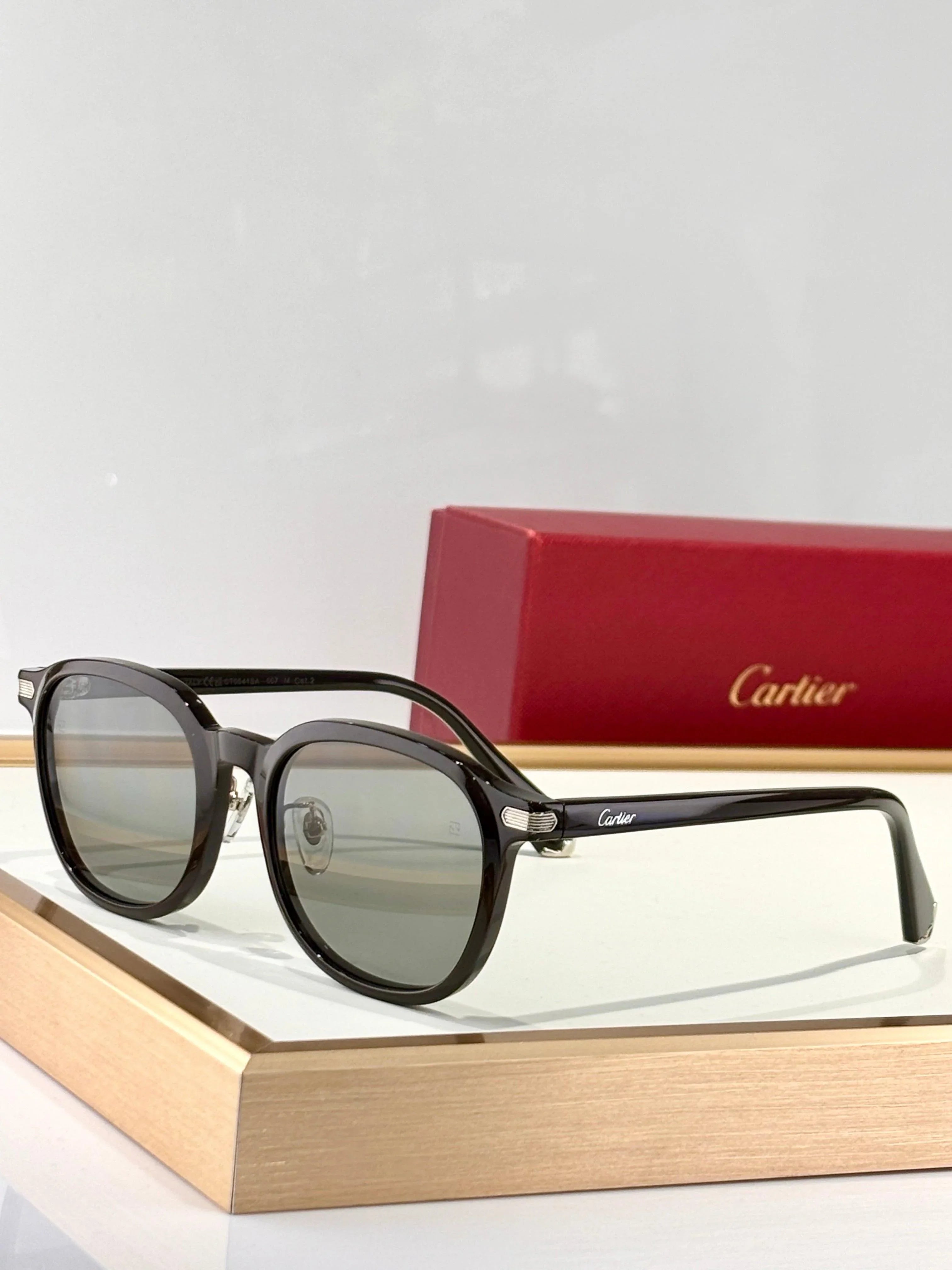 Cartier CT0541 002 Unisex Sunglasses 🐆 NEW