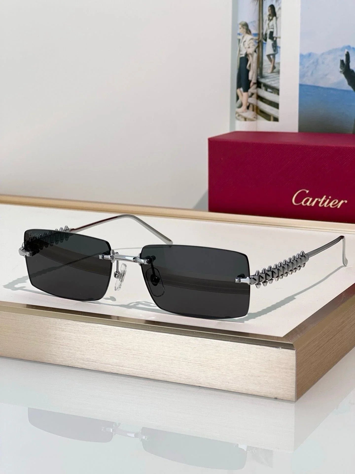 Cartier Exception Motif CT0604S 004 Sunglasses 🐆