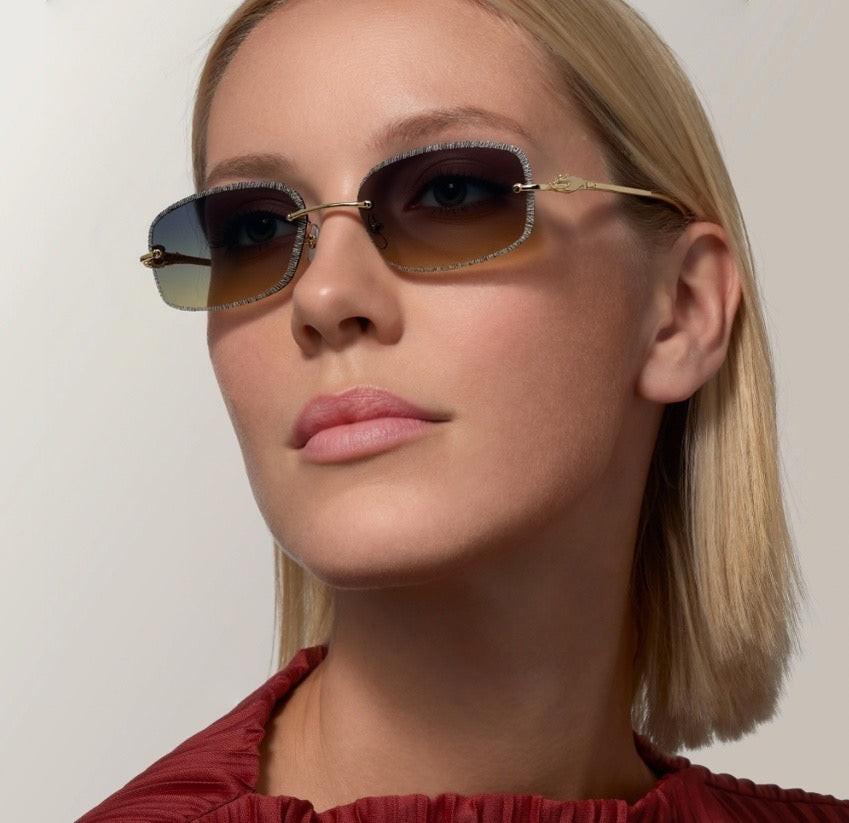 Cartier CLASSIC C DE Motif Photochromic - Panthere CT0832 Sunglasses 🐆