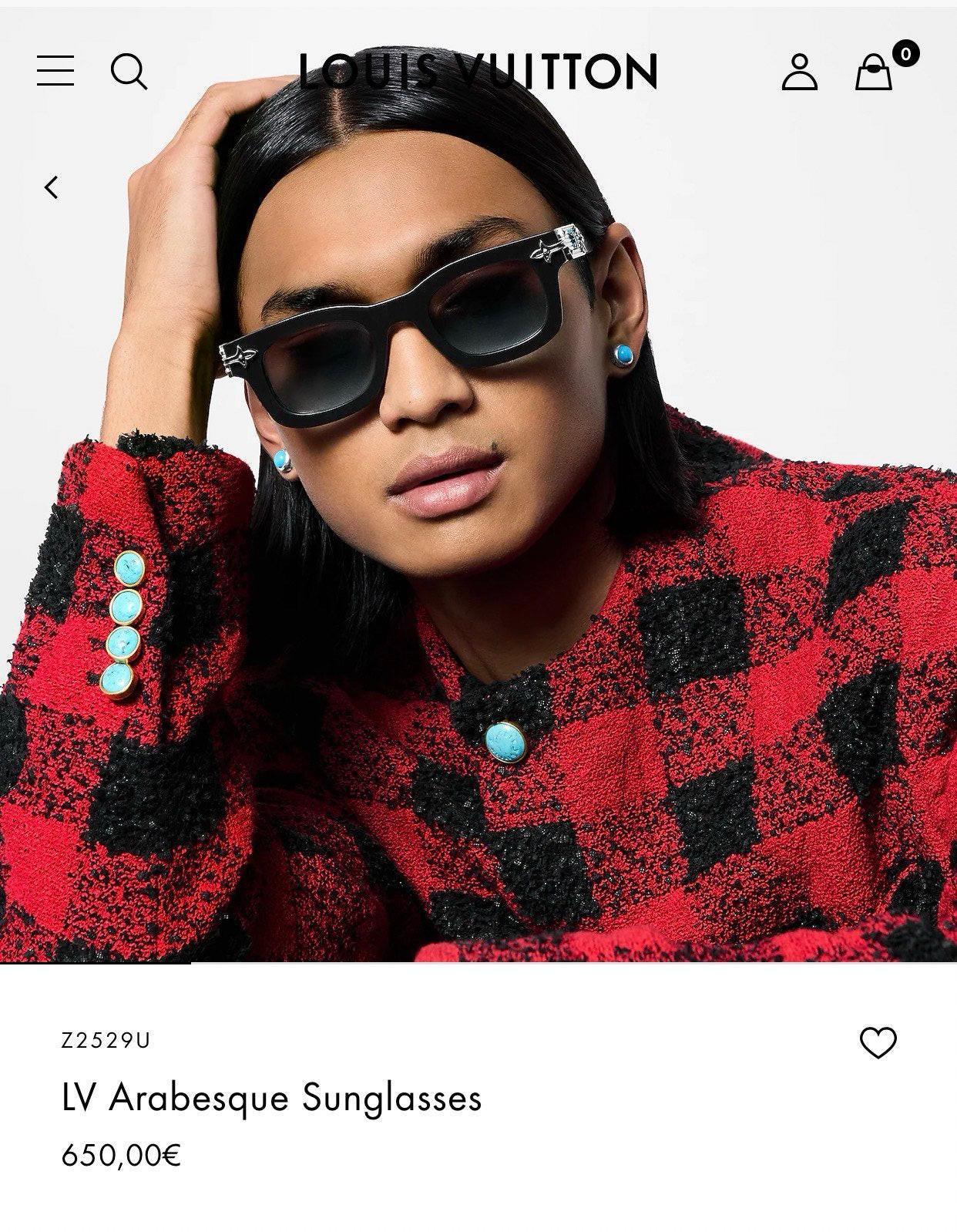 Louis Vuitton Z2556U LV Arabesque Unisex Sunglasses ✨