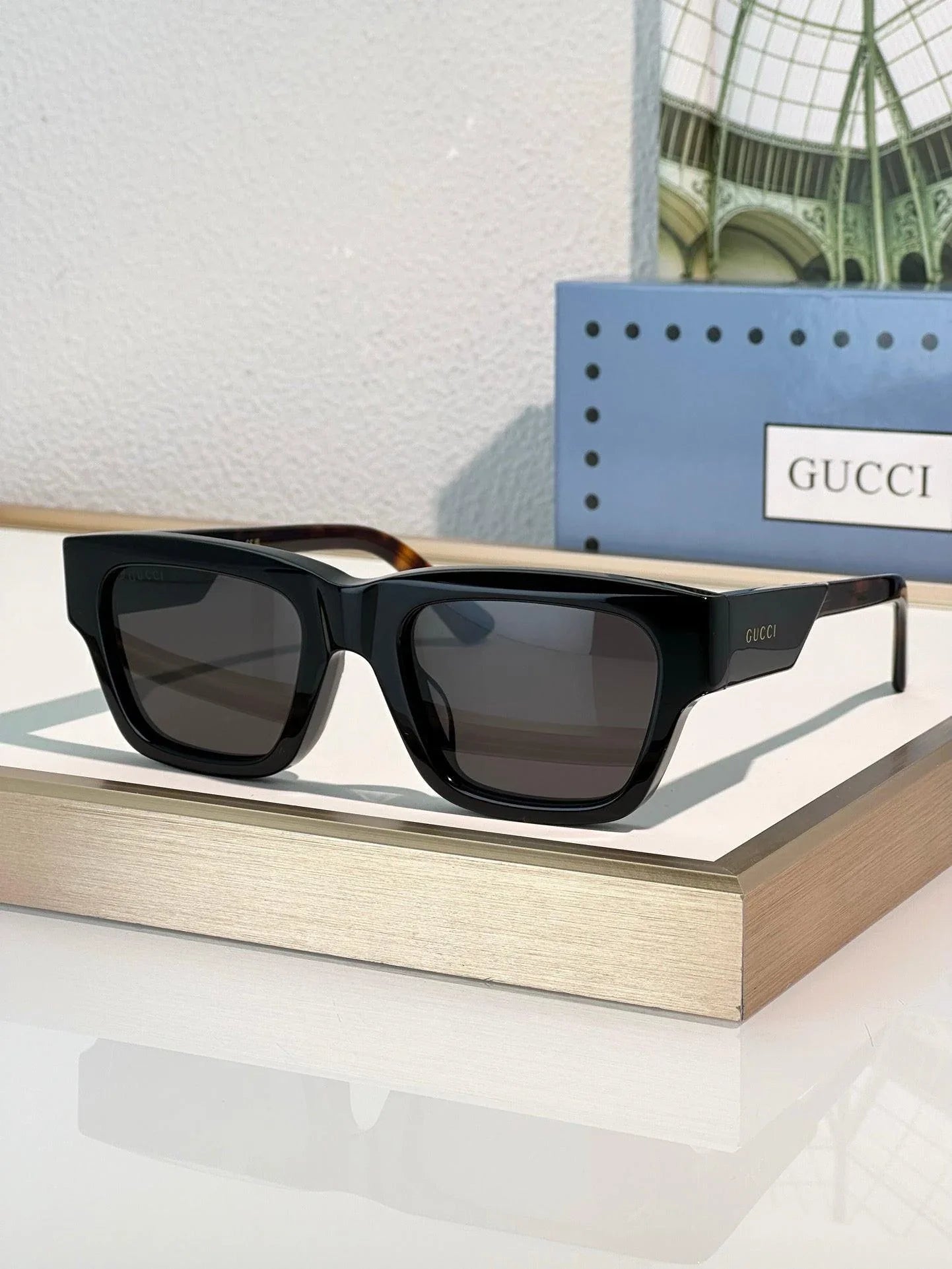 GUCCI GG 1668 LOW NOSE BRIDGE FIT Sunglasses ✨