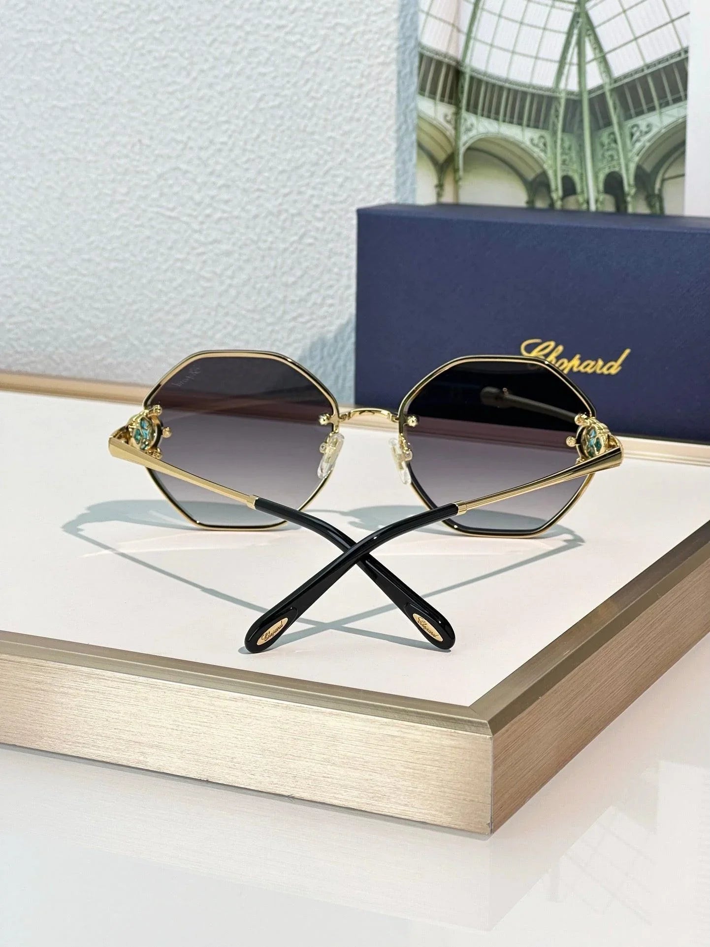 Chopard SCHF85S Swarovski Crystals Sunglasses ✨
