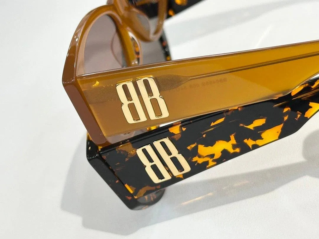 BALENCIAGA Acetate BB0455S Nano Round Sunglassesđź–¤