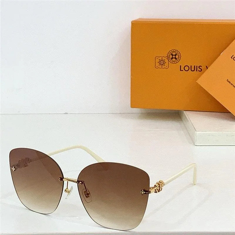 Louis Vuitton Z2459U LV Gram Square Cat Eye Sunglasses ✨