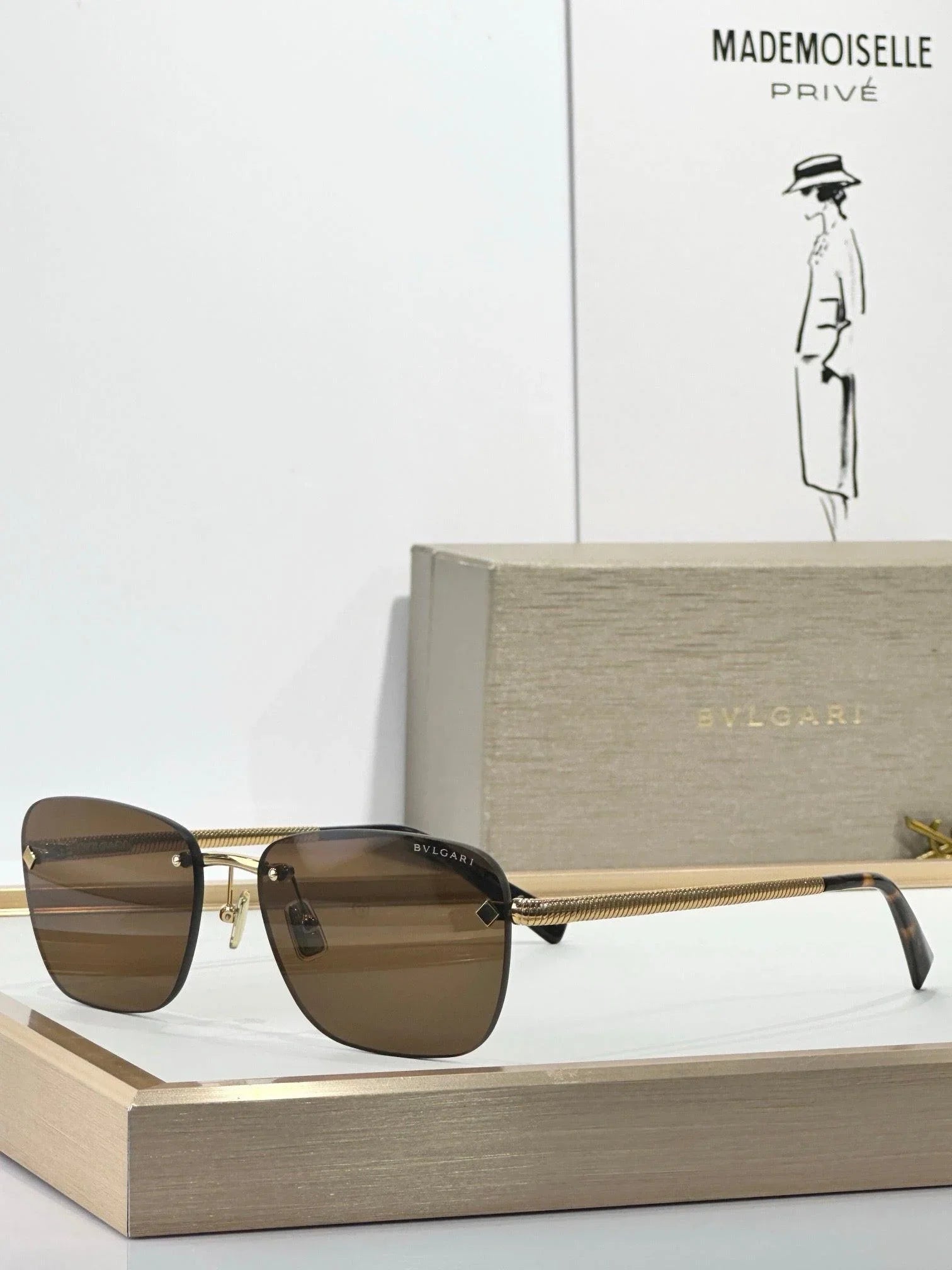 BVLGARI Bvlgari Tubogas BV 40057U Sunglasses ✨