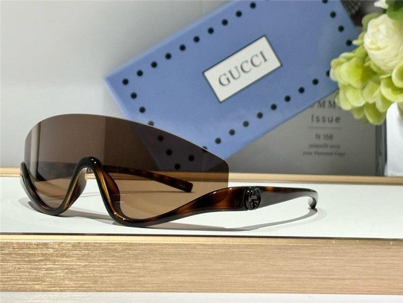 GUCCI GG1650 Gucci Eyewear Interlocking G shield-frame Sunglasses ✨