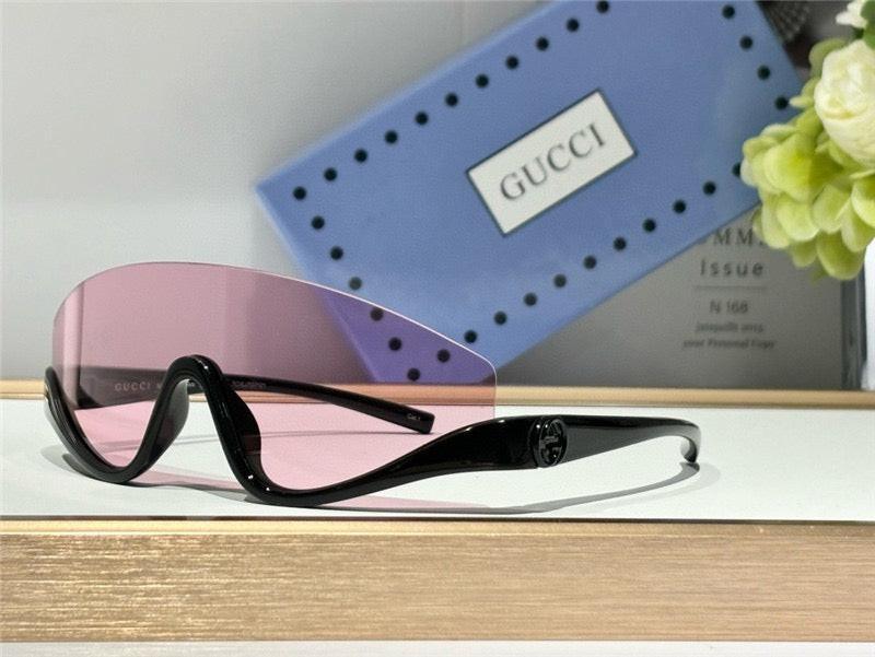 GUCCI GG1650 Gucci Eyewear Interlocking G shield-frame Sunglasses ✨