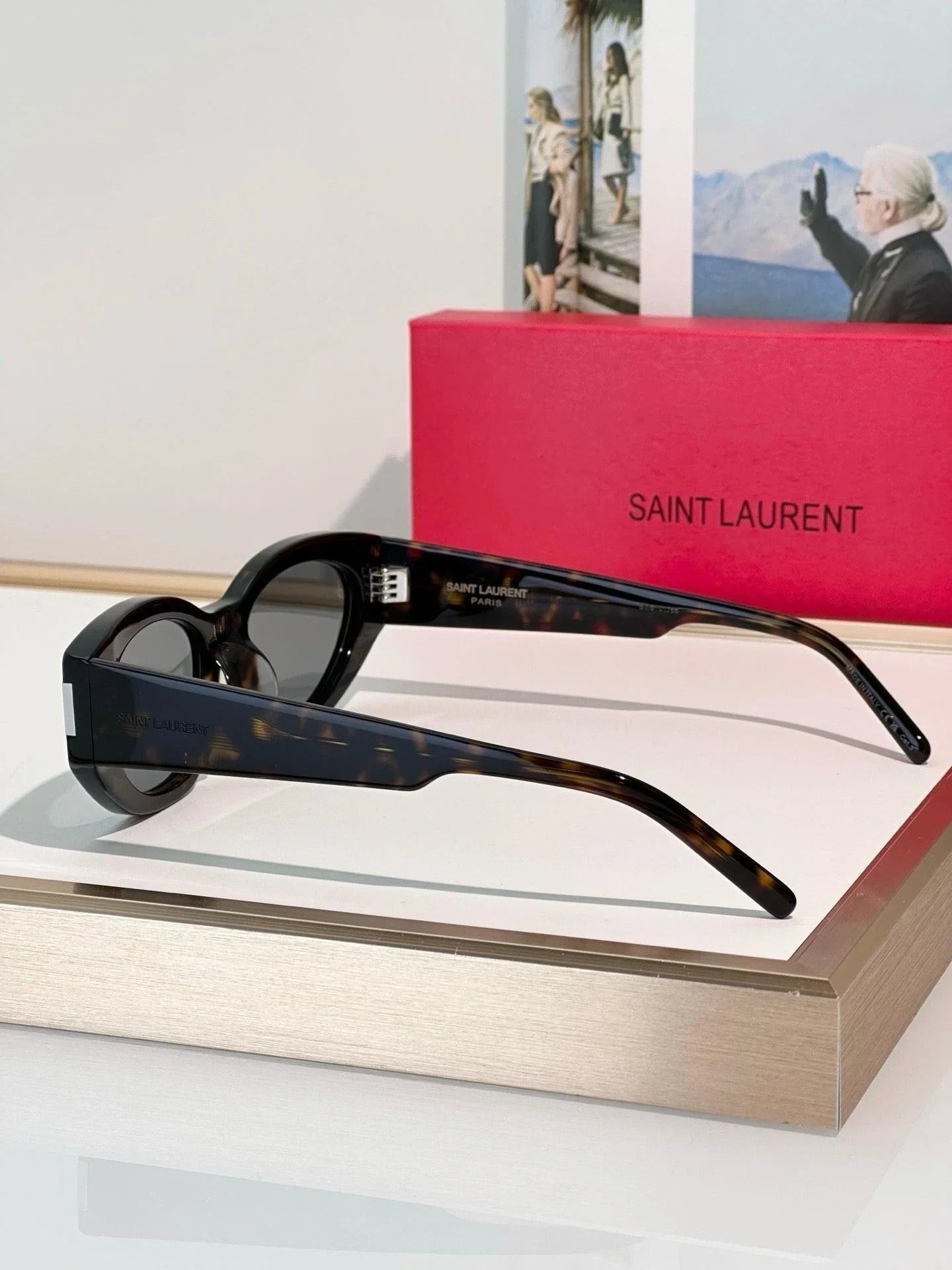 Saint Laurent Sun SL 638 001 - As Seen On Sofia Richie Women&