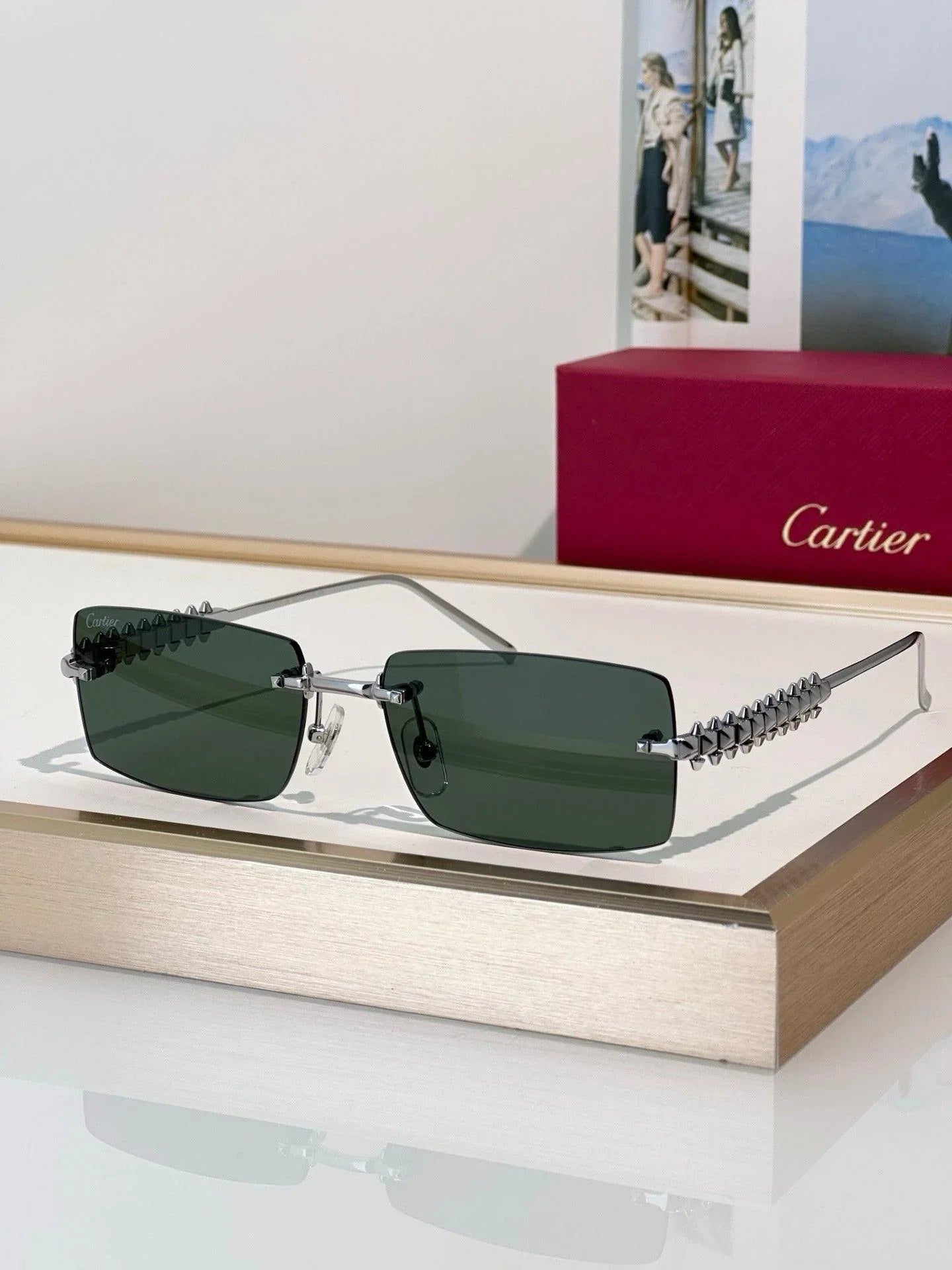 Cartier Exception Motif CT0604S 004 Sunglasses 🐆