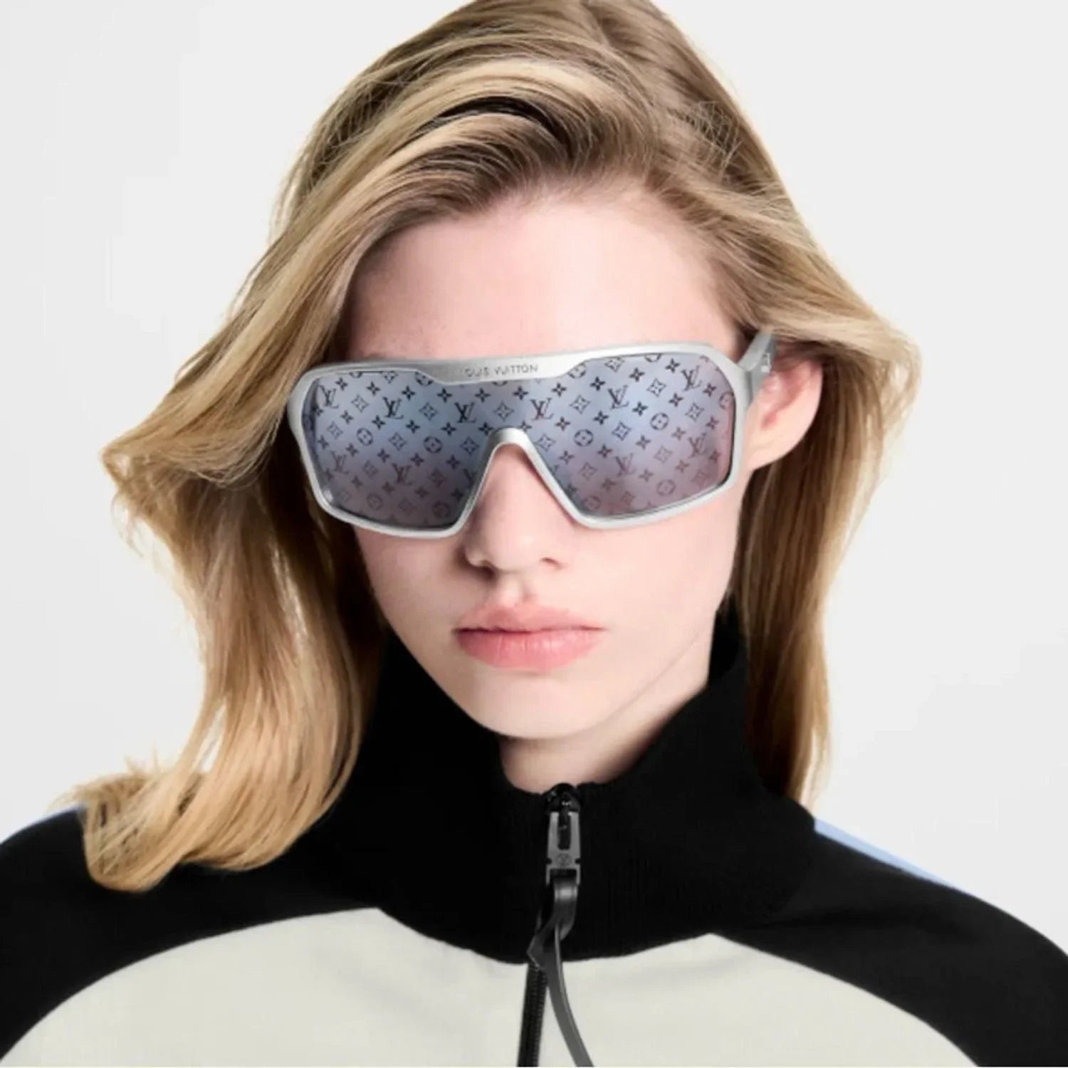 Louis Vuitton Z3103U LV Ski LV Tramontane Mask Sunglasses ✨