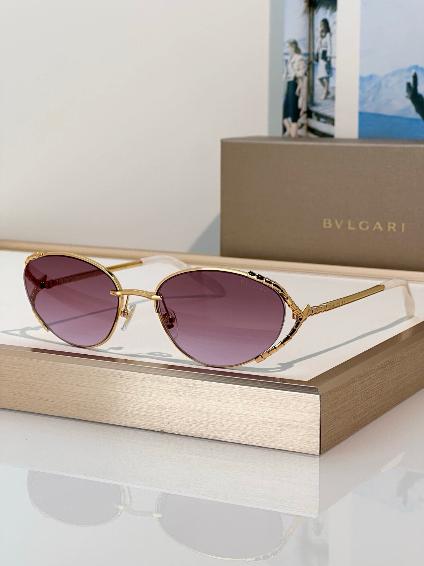 BVLGARI Serpenti Viper BV 40095U 30A Sunglasses ✨