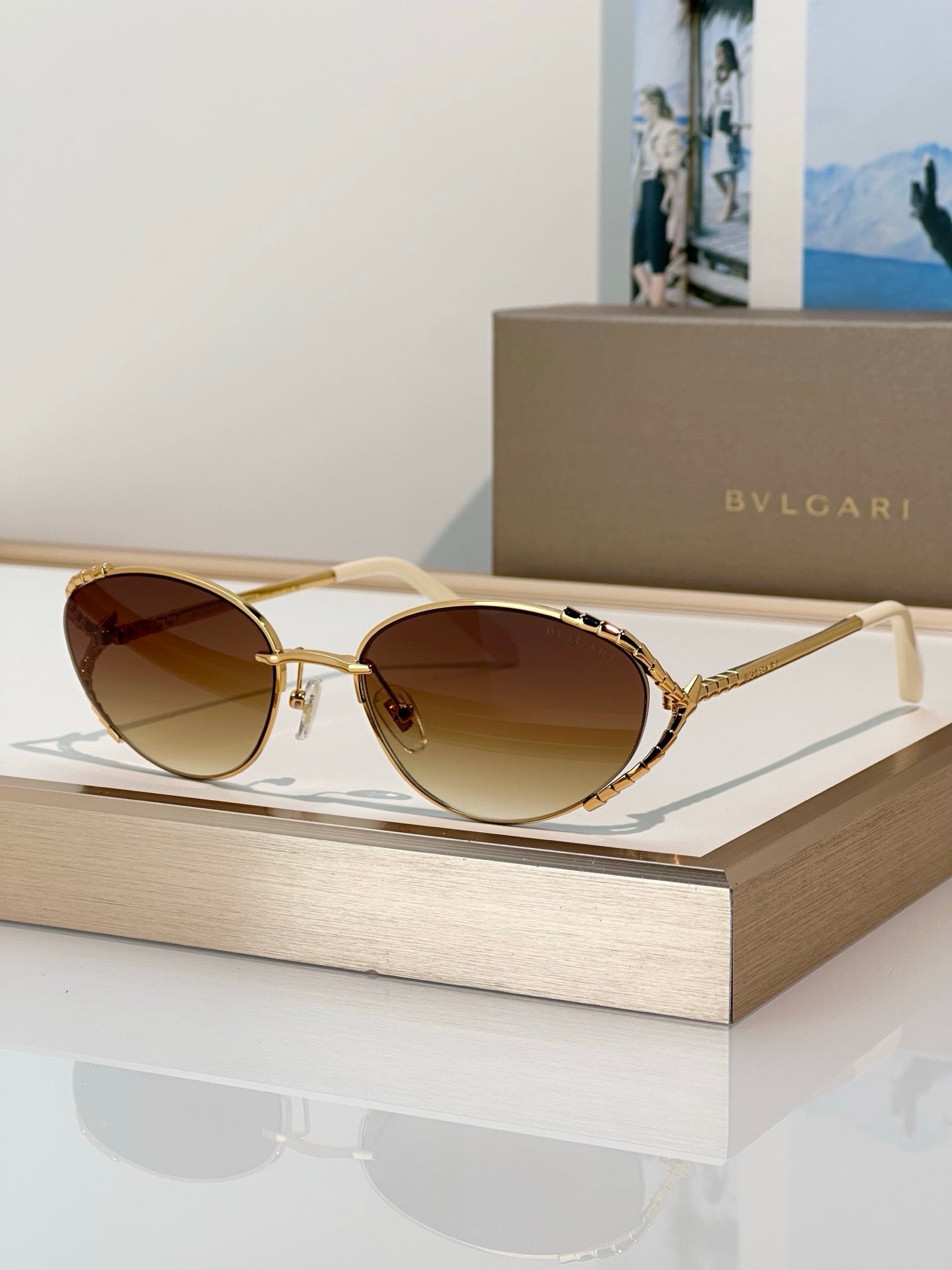 BVLGARI Serpenti Viper BV 40095U 30A Sunglasses ✨