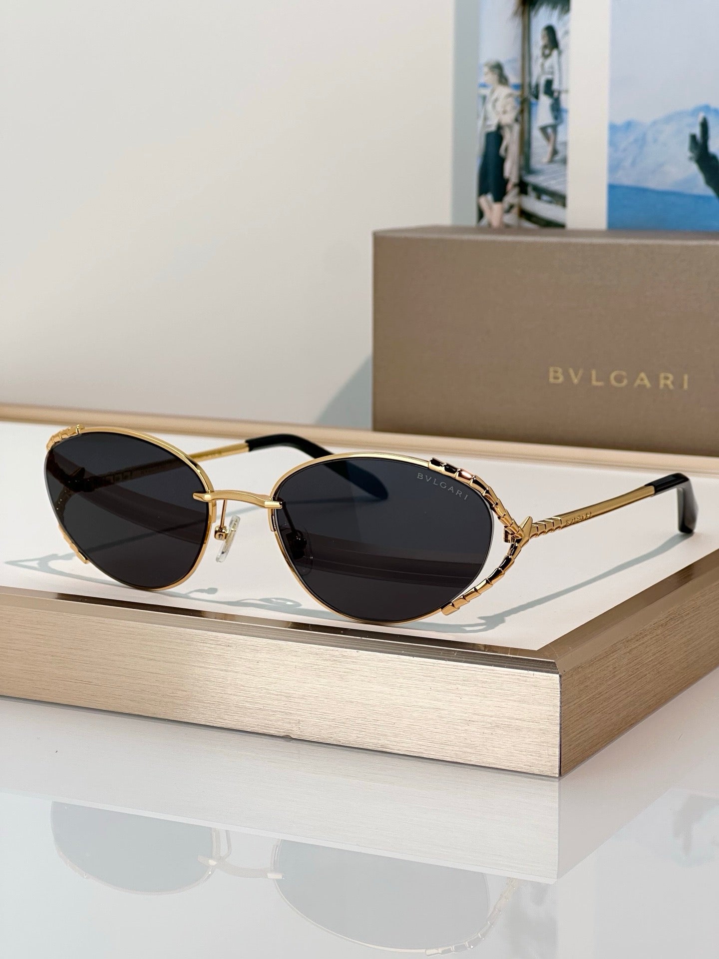 BVLGARI Serpenti Viper BV 40095U 30A Sunglasses ✨