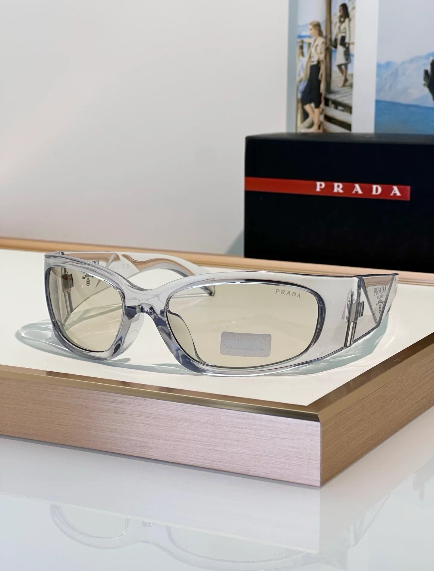 PRADA PR A14S 1AB5S0 - As Seen On Kanye West-Burna Boy- Maya Jama🟥