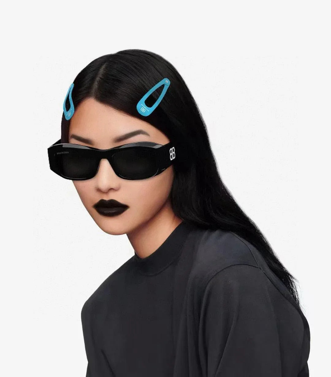 BALENCIAGA BB0397SK BB Logo Sunglassesđź–¤
