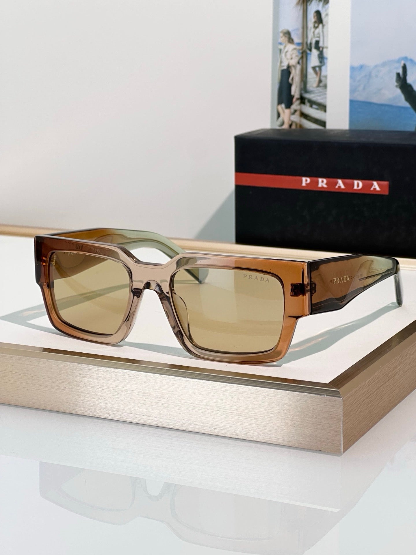 PRADA Symbole SPR B17 / PR B17S Sunglasses 🟥
