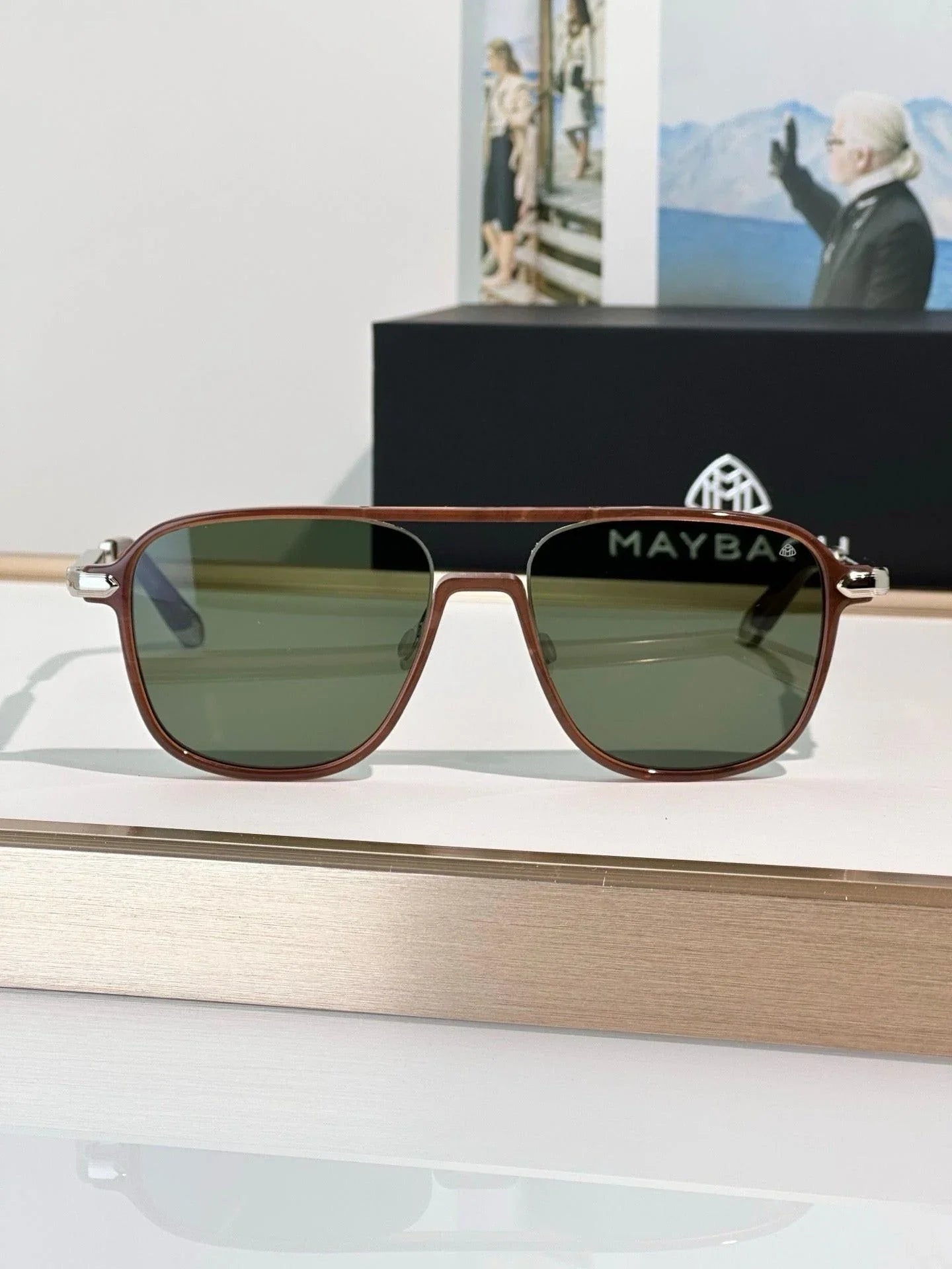 MAYBACH THE ARCHITECT II Zeiss Lenses Sunglasses 👑