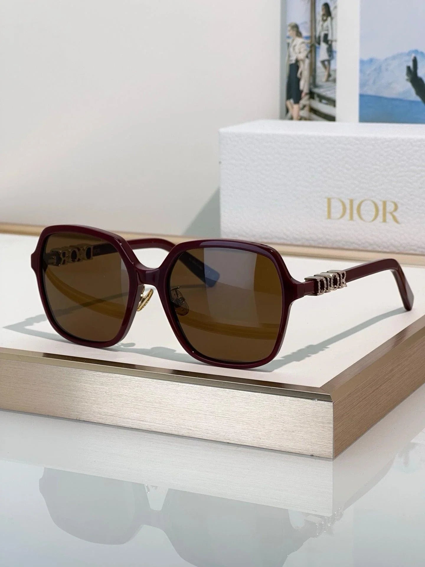 DIOR CD DiorTreasure S1F Square Sunglasses ✨