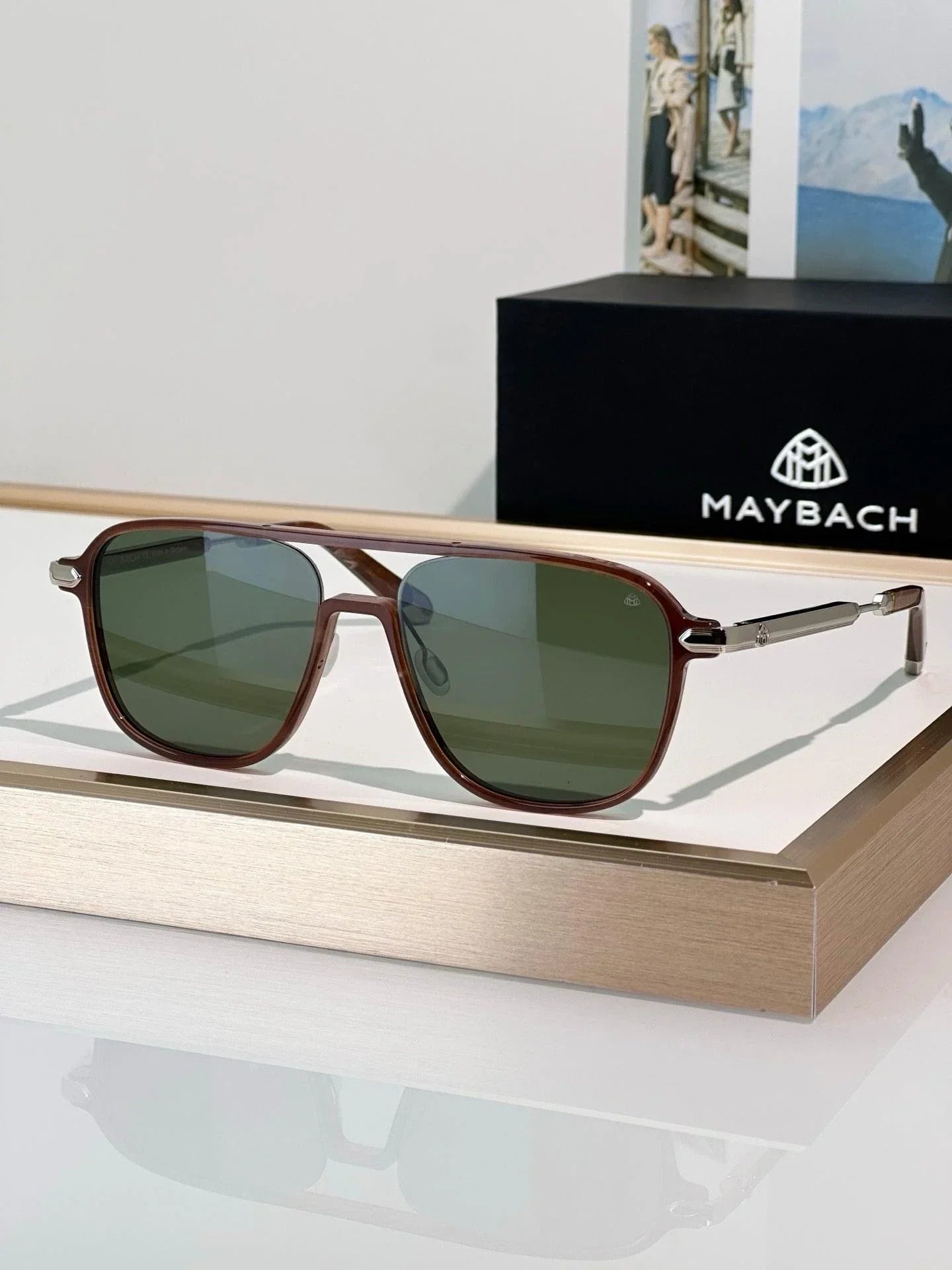 MAYBACH THE ARCHITECT II Zeiss Lenses Sunglasses 👑