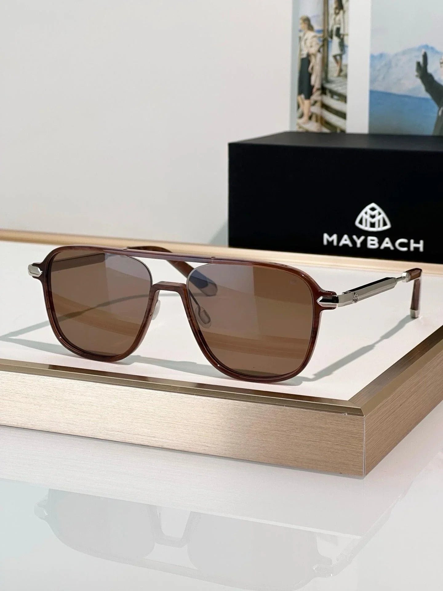 MAYBACH THE ARCHITECT II Zeiss Lenses Sunglasses 👑