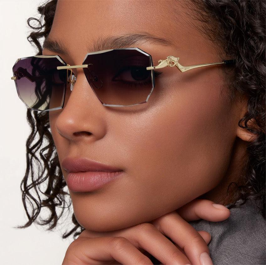 Cartier CLASSIC C DE Motif Photochromic - Panthere CT0850 Sunglasses 🐆