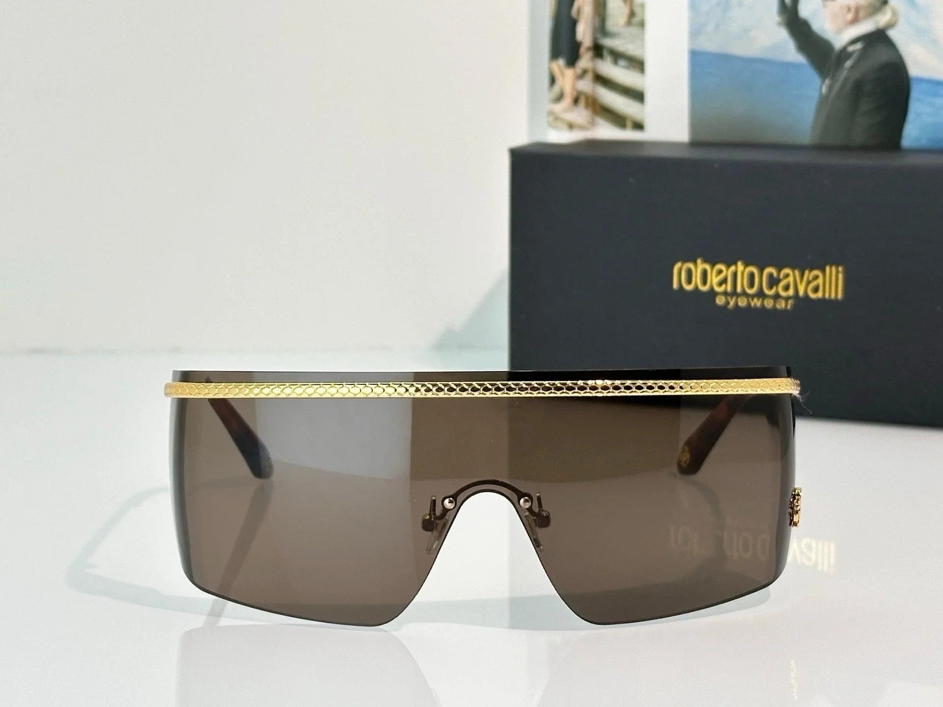Roberto Cavalli SRC012 Sunglasses 🐍