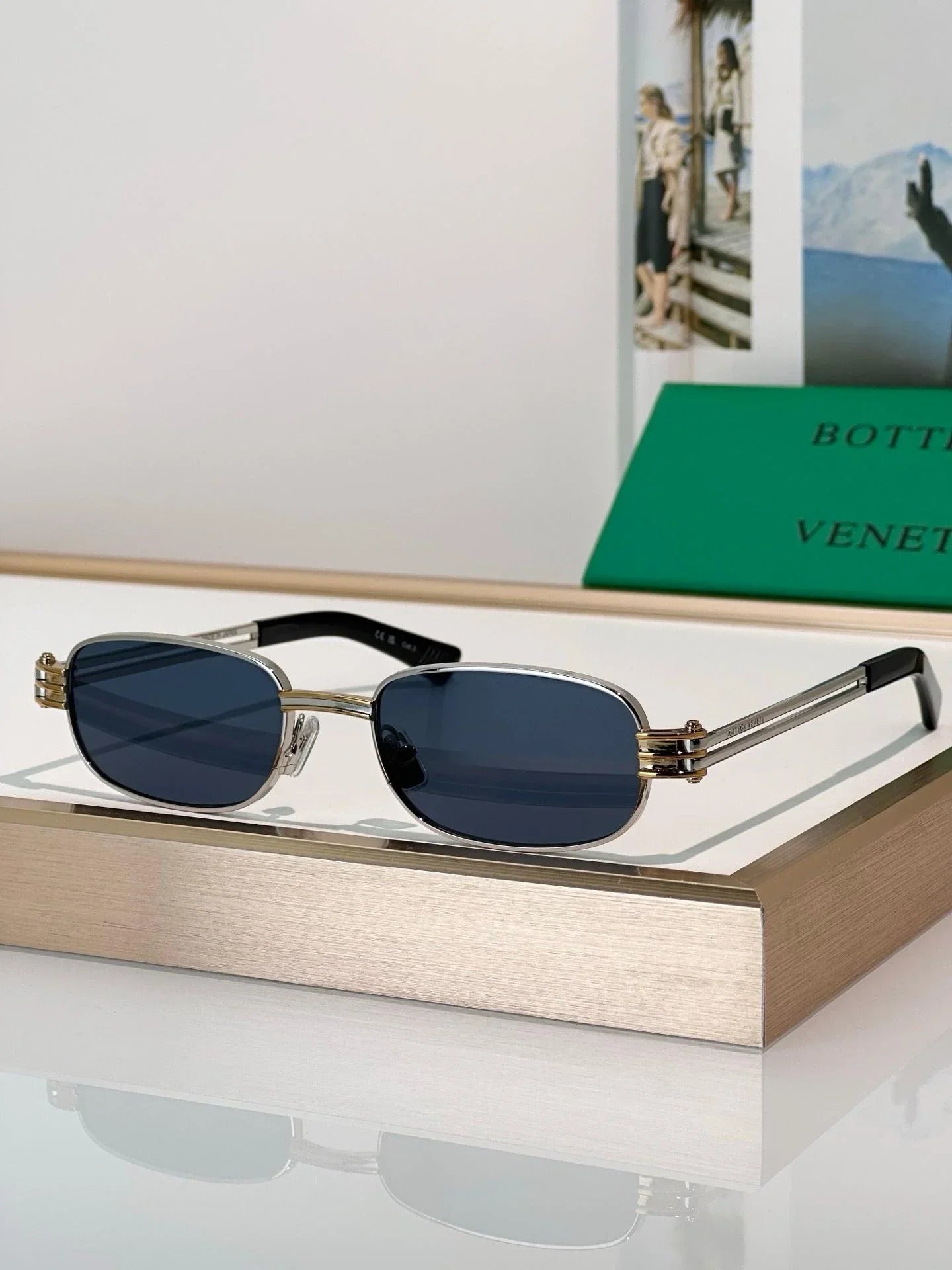 BOTTEGA VENETA BV 1381 Unisex Sunglasses💚