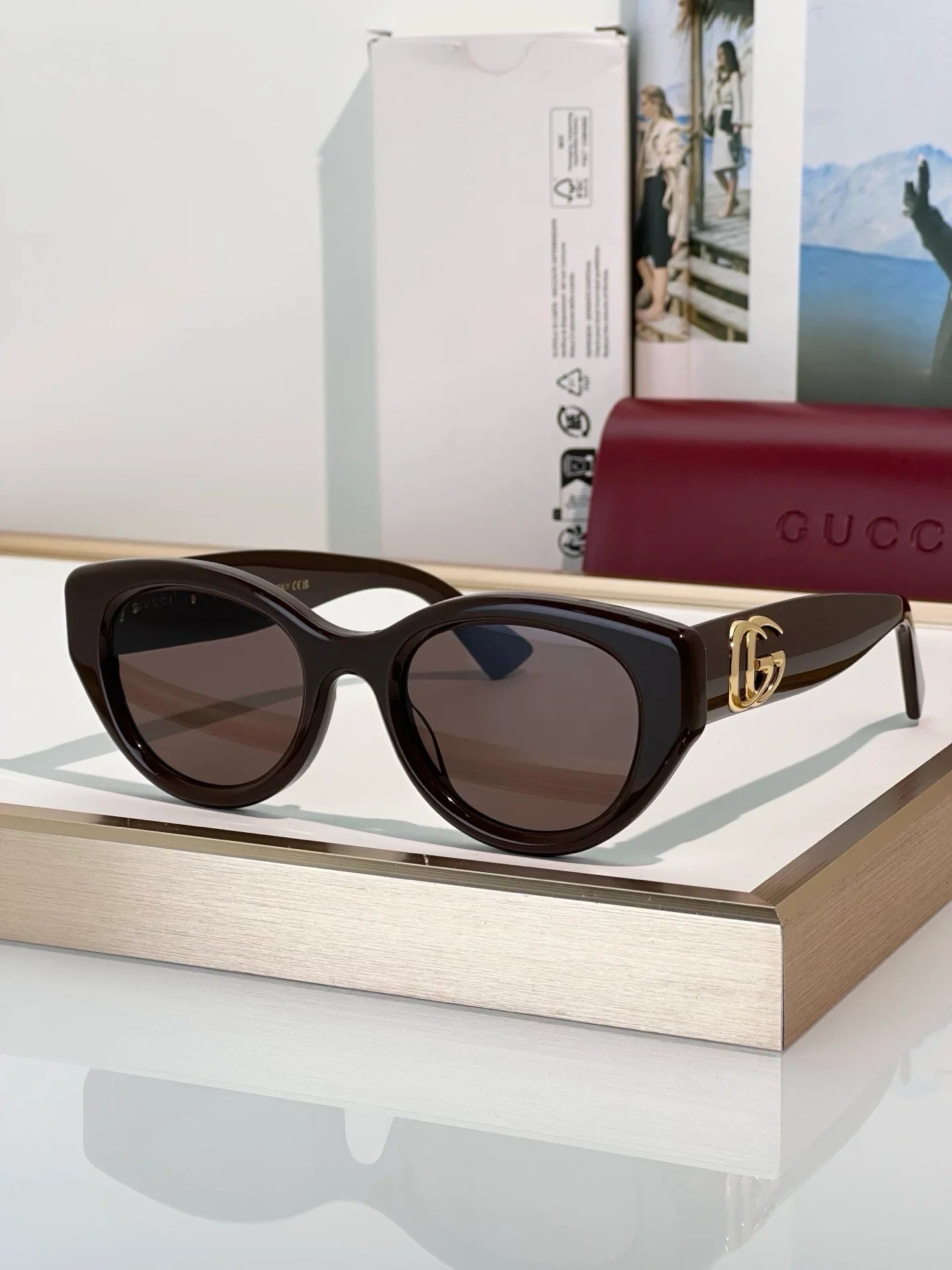 Gucci GG1976SK 001 Sunglasses ✨