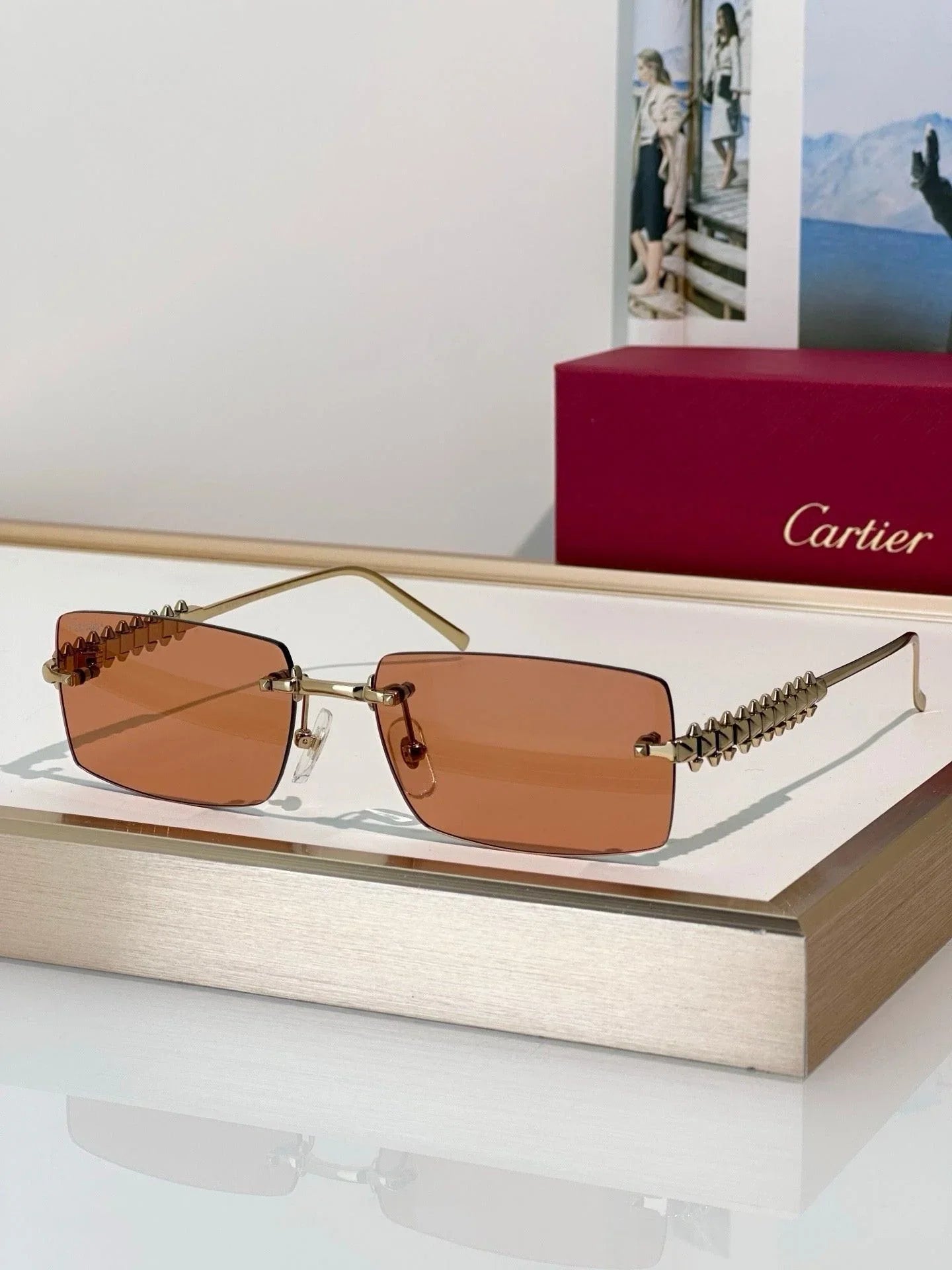 Cartier Exception Motif CT0604S 004 Sunglasses 🐆