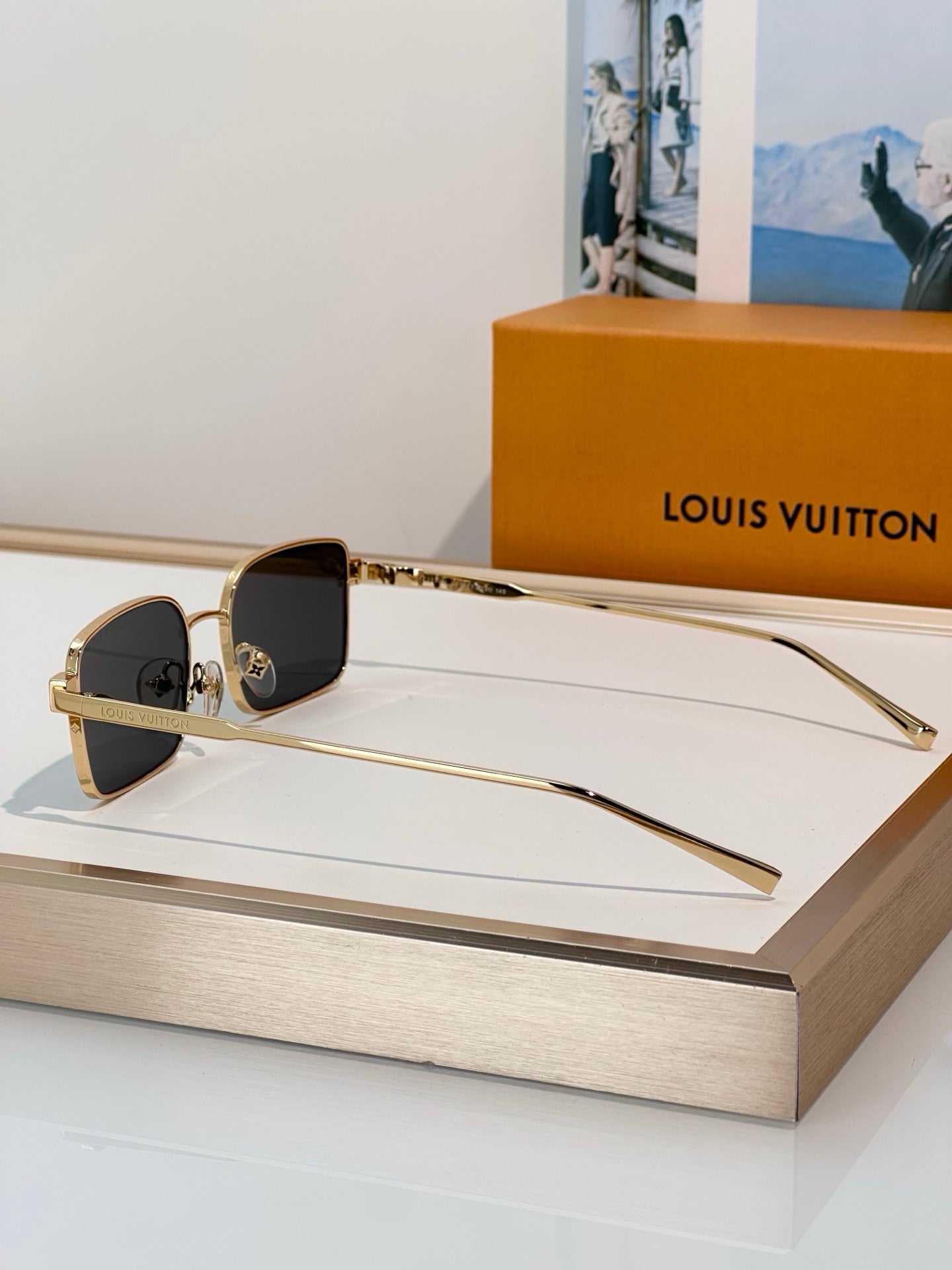 Louis Vuitton Z2911U LV Pure Low Square Sunglasses ✨