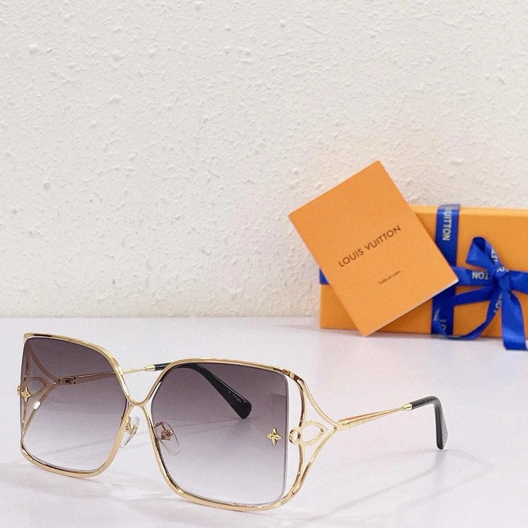Louis Vuitton Z1629U Metal LV Petal Square Sunglasses ✨