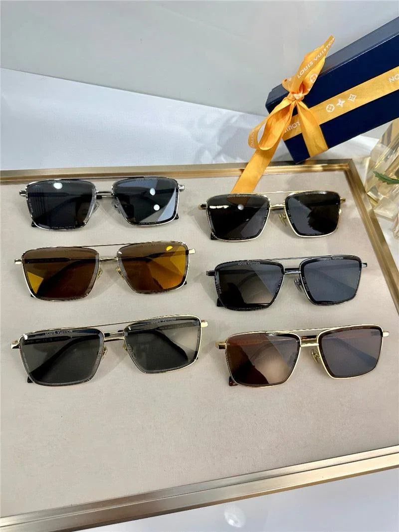 Louis Vuitton LV Super Z2610U Vision Metal Square Sunglasses ✨