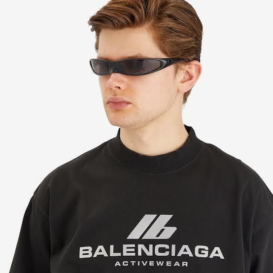 BALENCIAGA BB0383S-001 - UNISEX PANTOS Sunglassesđź–¤