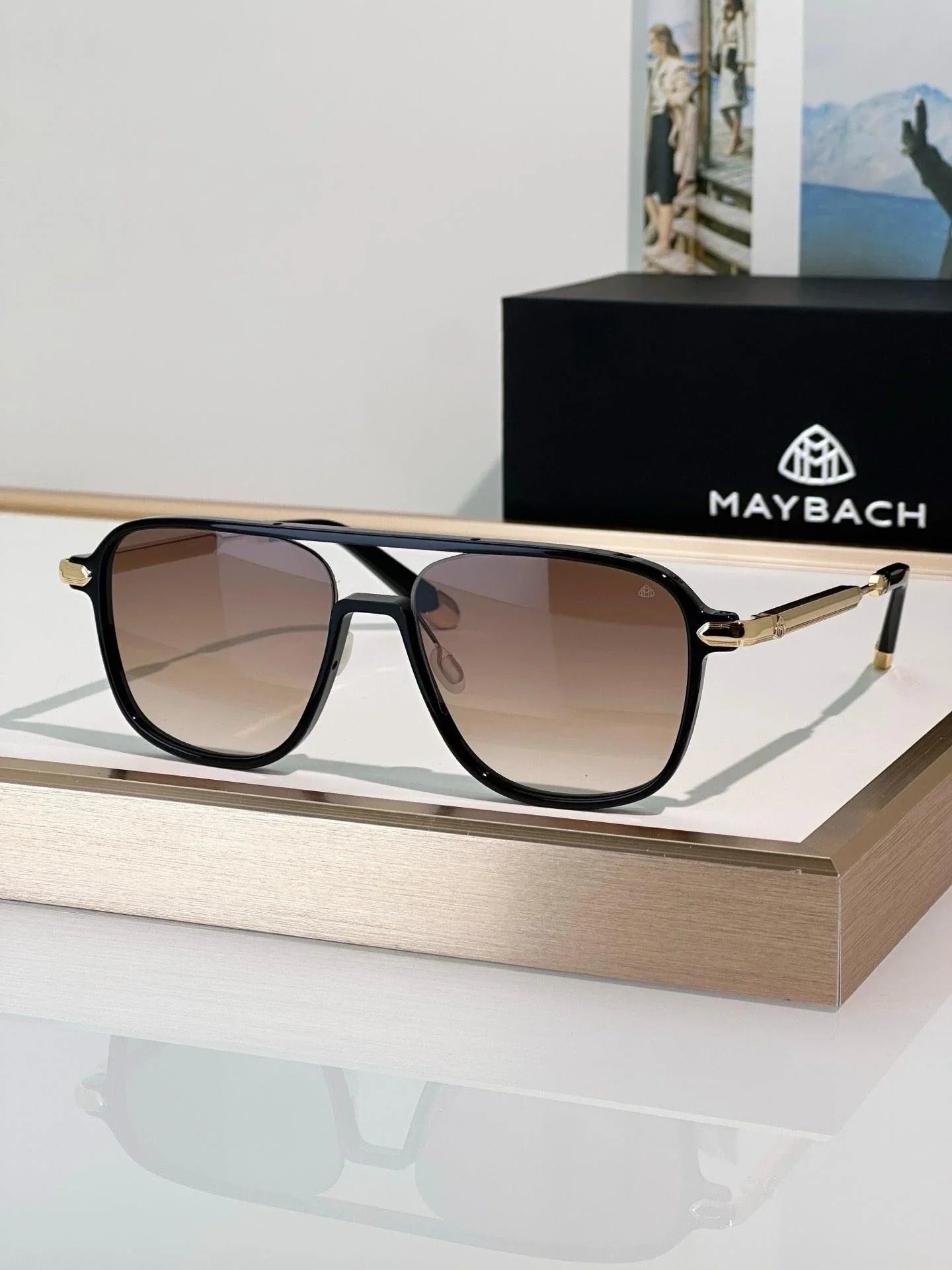 MAYBACH THE ARCHITECT II Zeiss Lenses Sunglasses 👑