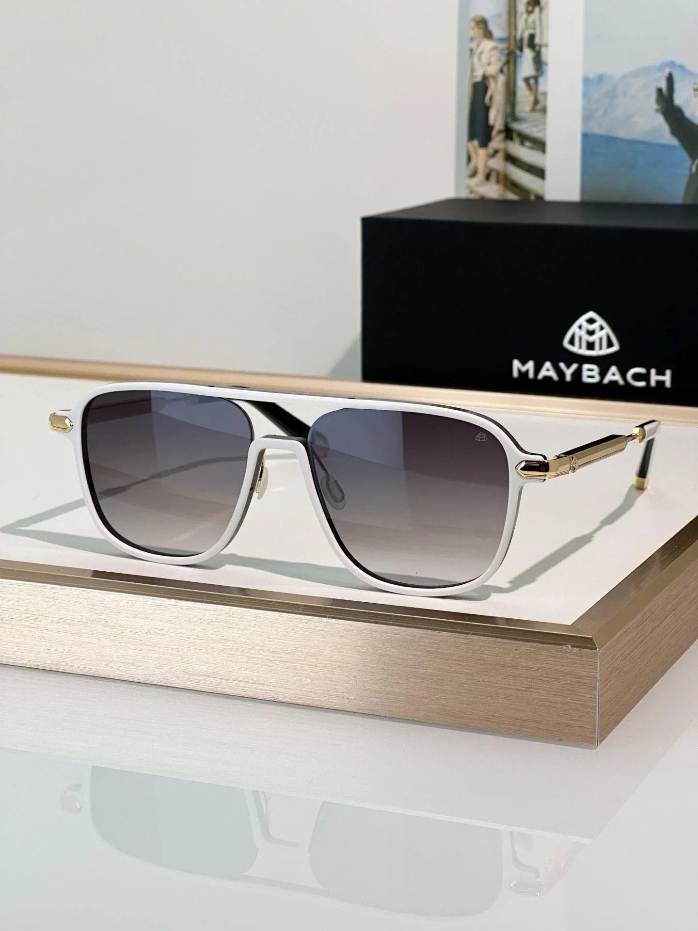 MAYBACH THE ARCHITECT II Zeiss Lenses Sunglasses 👑