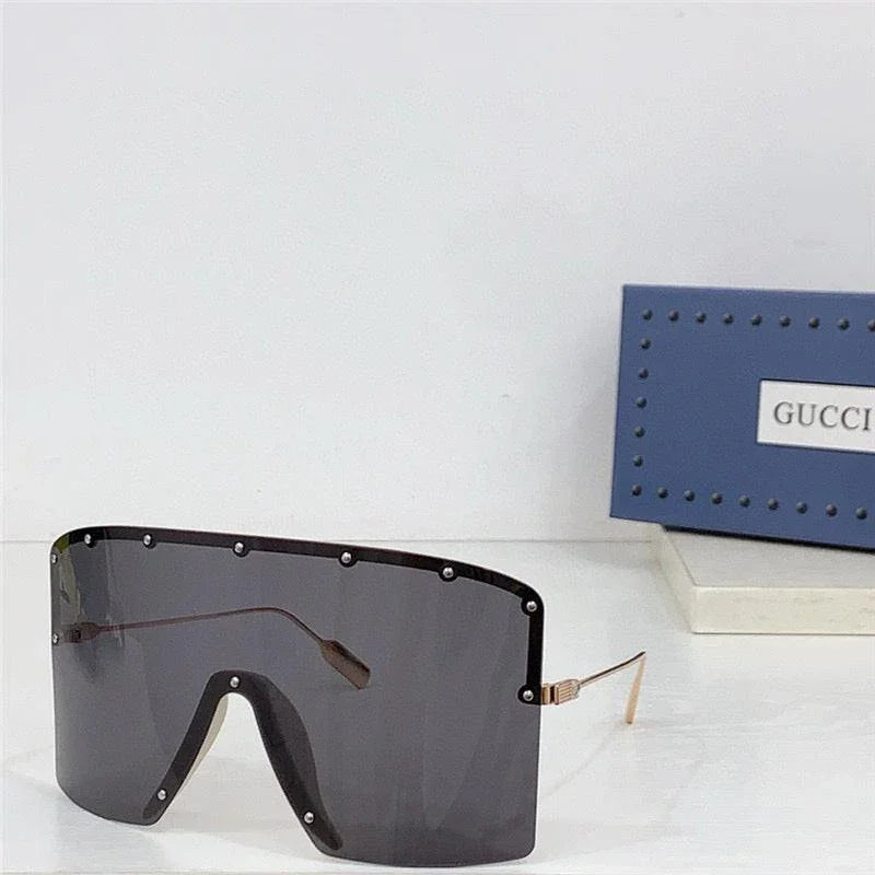 GUCCI GG1244 Monogram-Lens Acetate Mask Sunglasses ✨