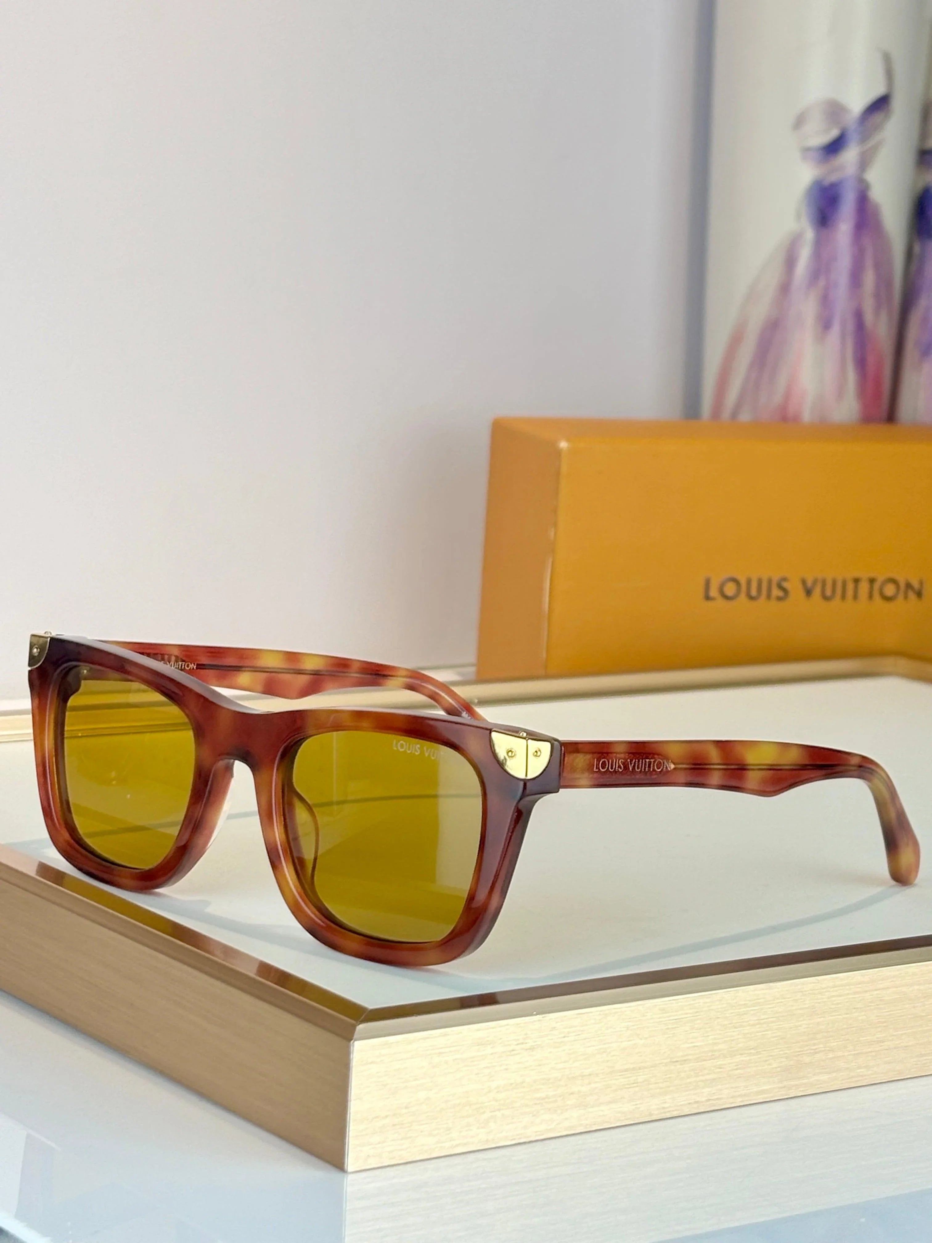 Louis Vuitton Z3158U New icon LV Heritage Square Sunglasses ✨