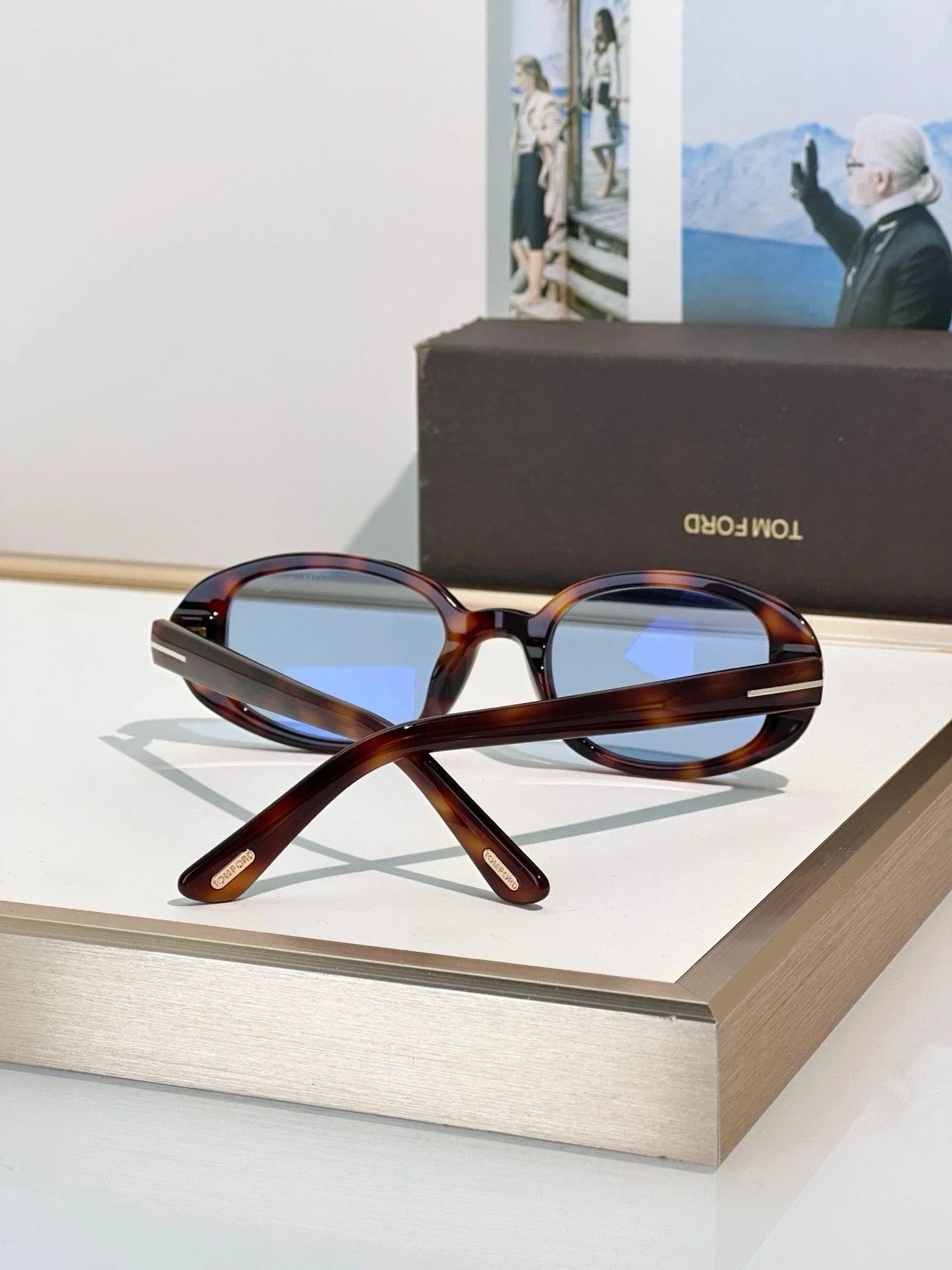 TOM FORD Iggy TF1364 52N As seen on KYLE Sunglasses🔱