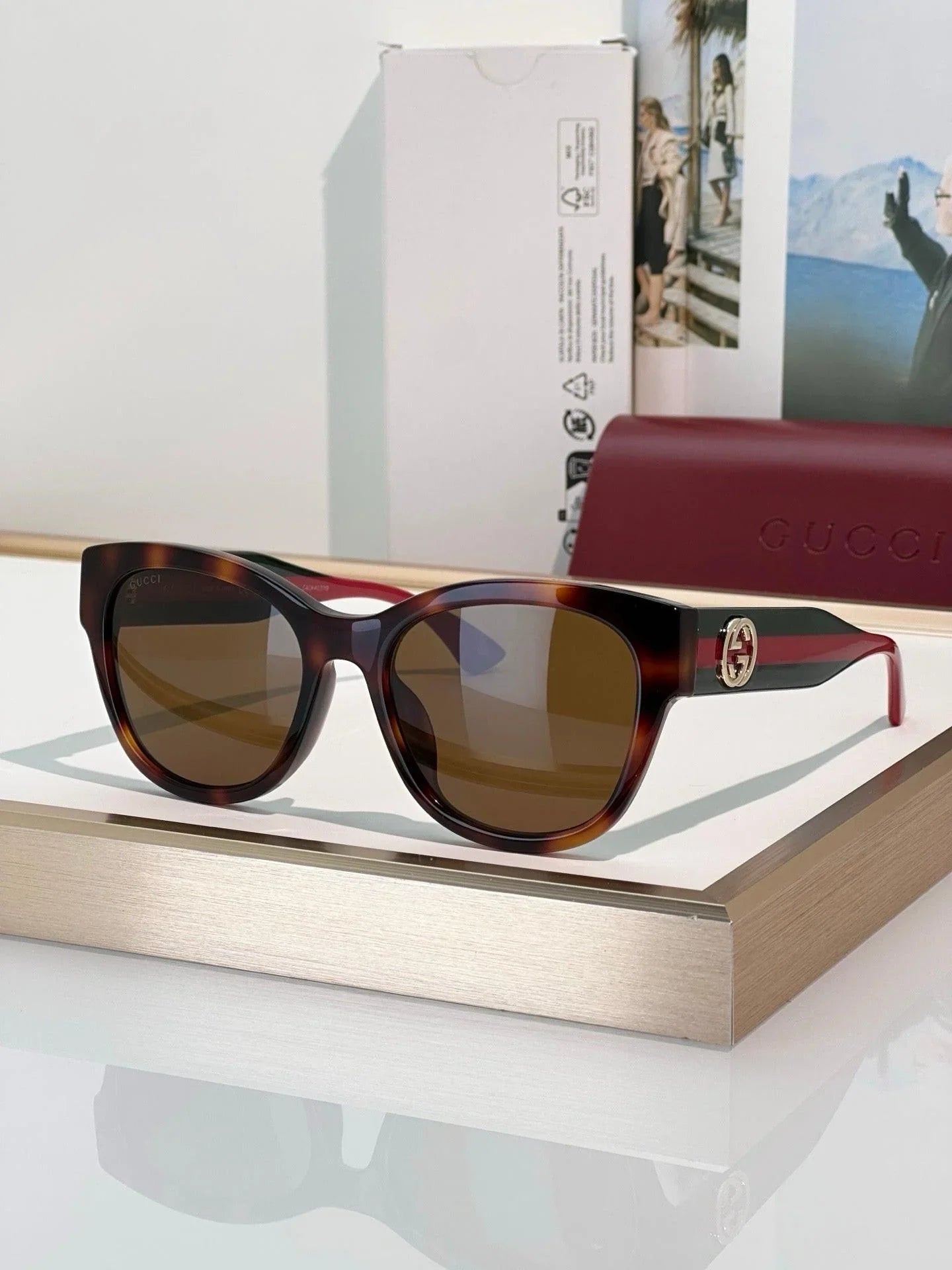 Gucci GG1866SK 001 Women&