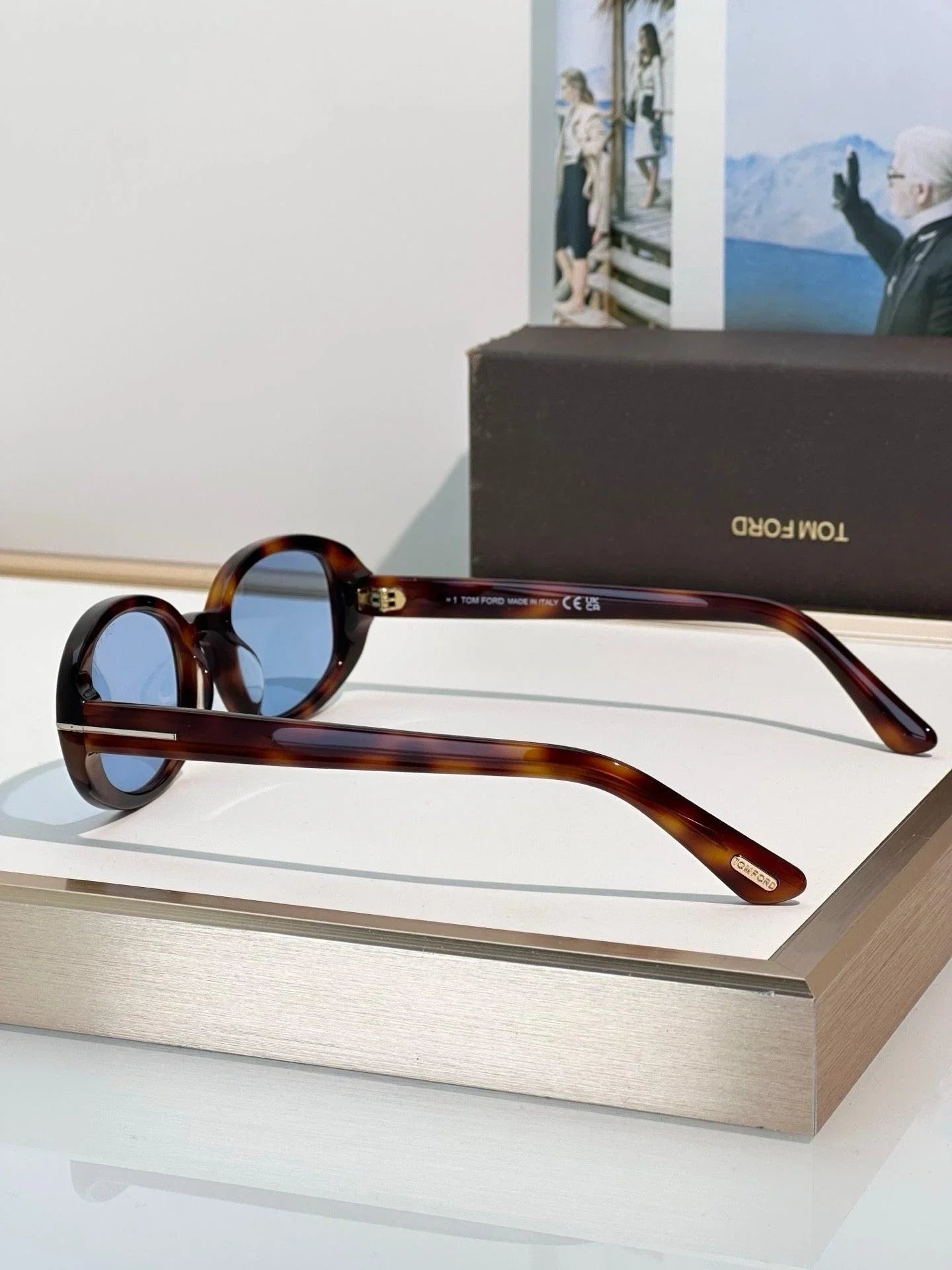 TOM FORD Iggy TF1364 52N As seen on KYLE Sunglasses🔱