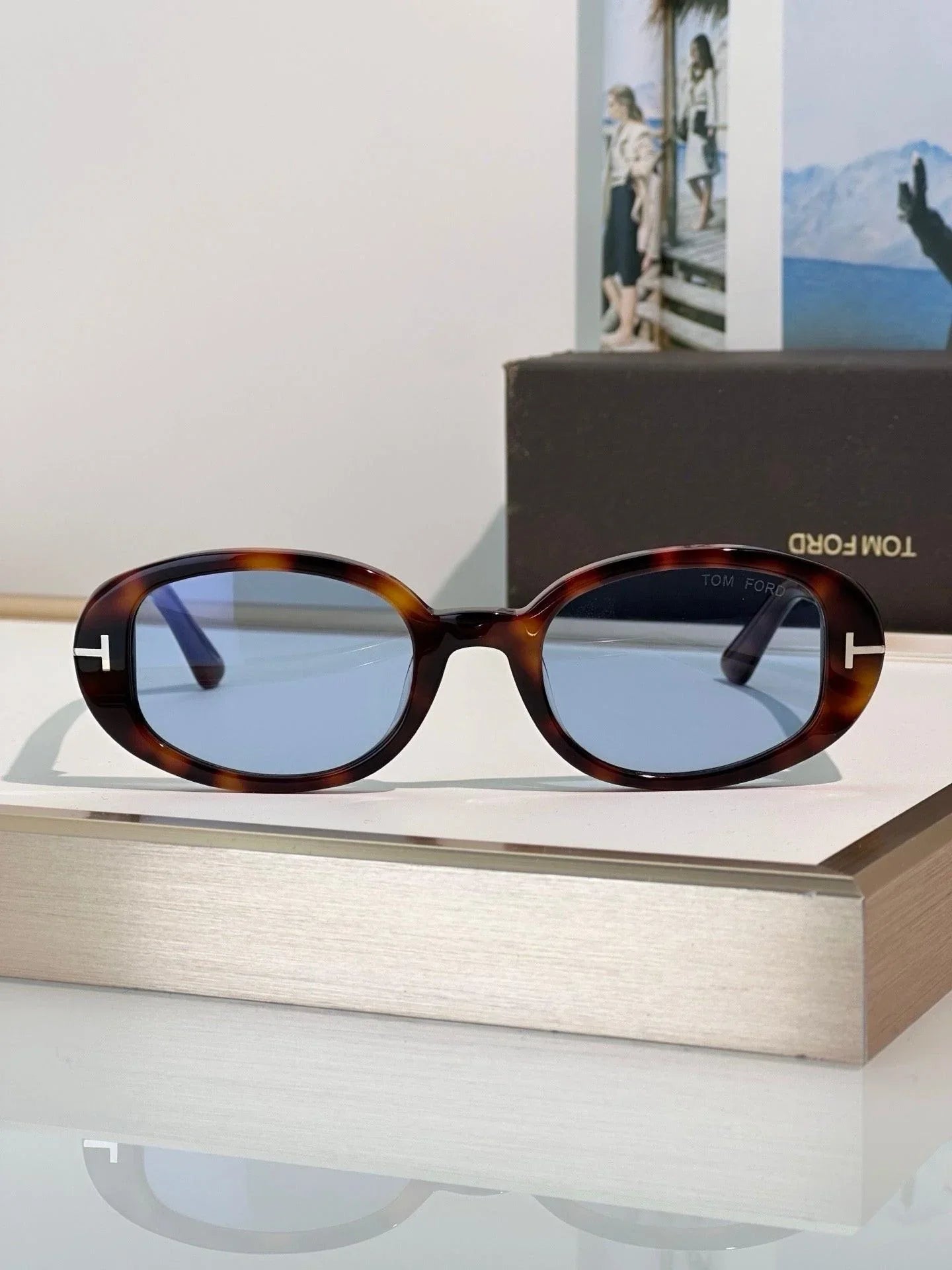 TOM FORD Iggy TF1364 52N As seen on KYLE Sunglasses🔱