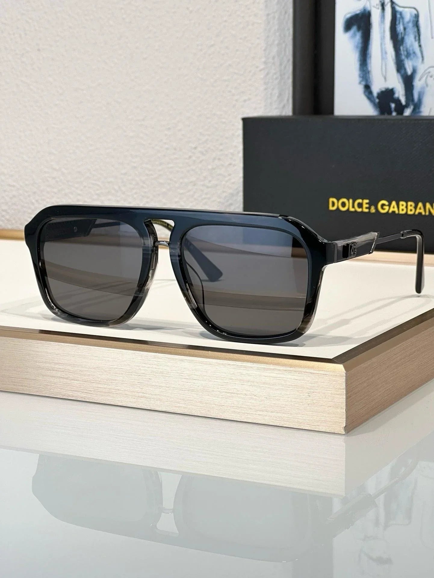 Dolce & Gabbana DG 8896 61mm Polarized Square Men&
