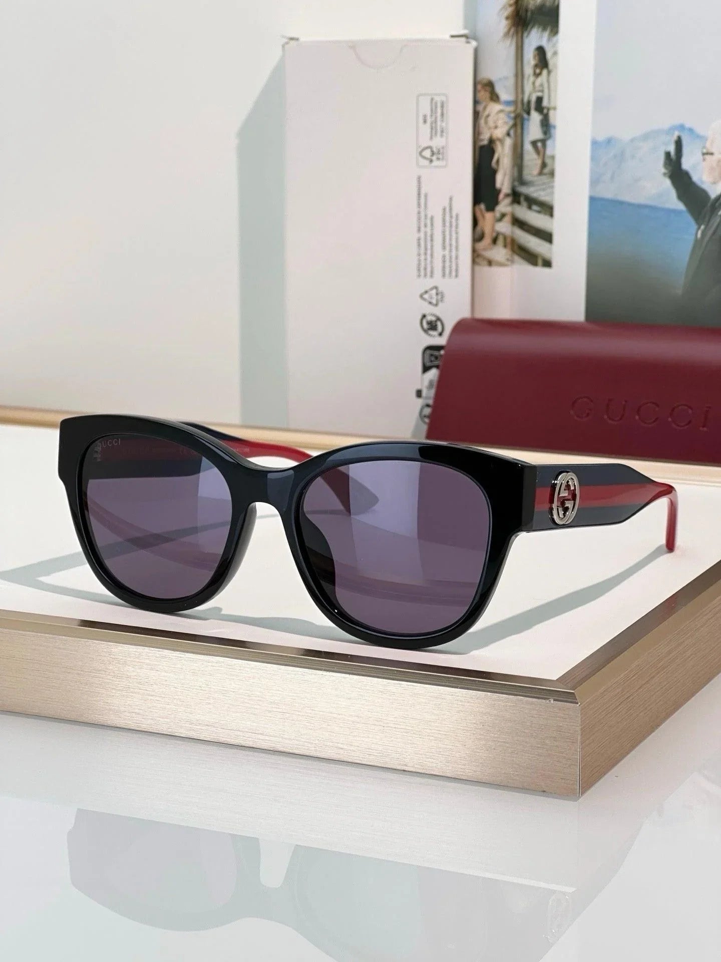 Gucci GG1866SK 001 Women&