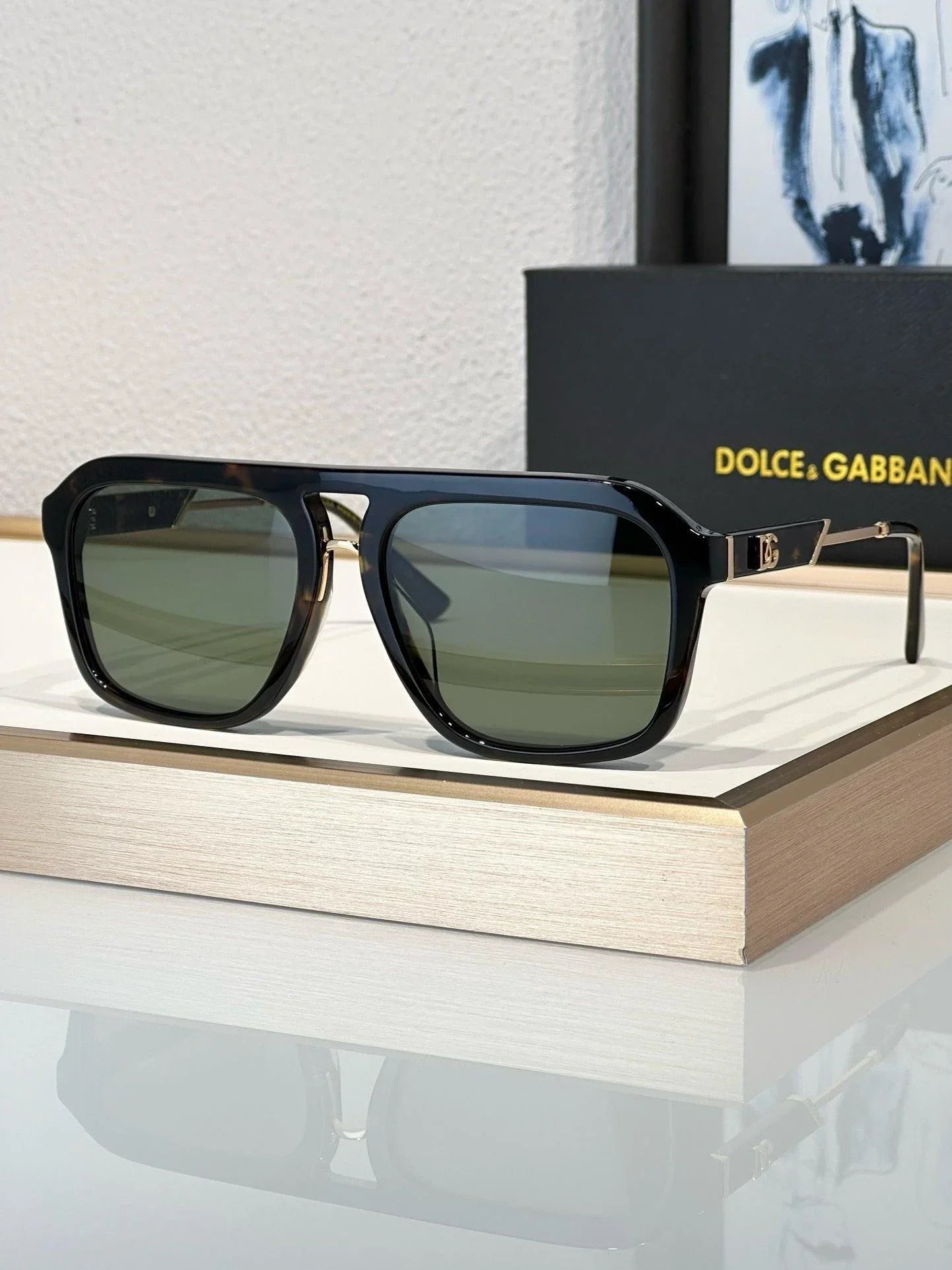 Dolce & Gabbana DG 8896 61mm Polarized Square Men&