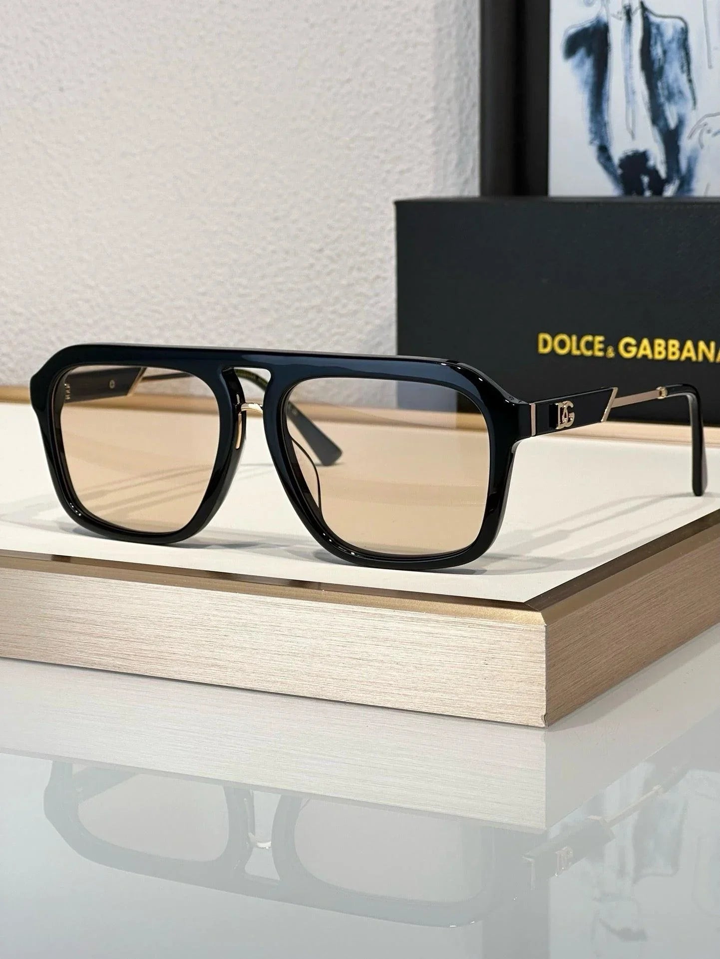 Dolce & Gabbana DG 8896 61mm Polarized Square Men&
